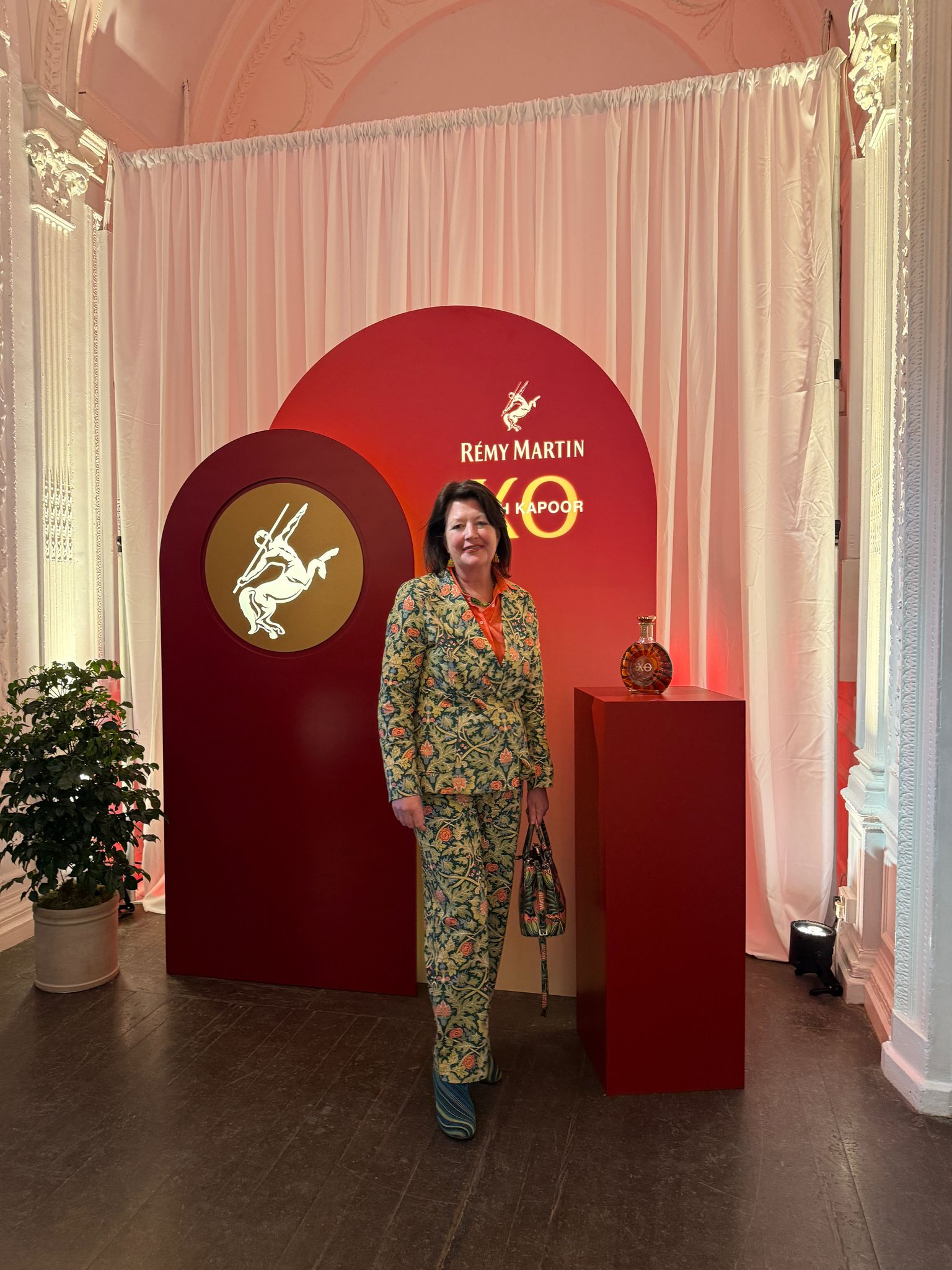 Lisa Barnard at the Rémy Martin Anish Kapoor XO Cognac launch.