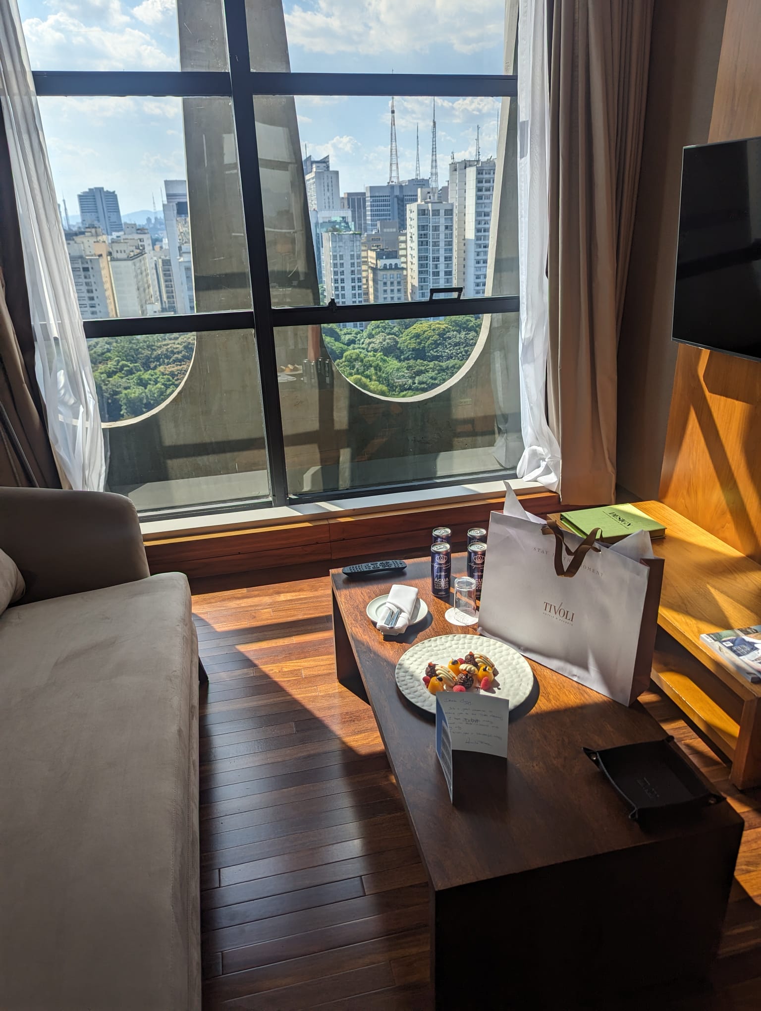 Deluxe Plus Double Room City View, Tivoli Mofarrej hotel