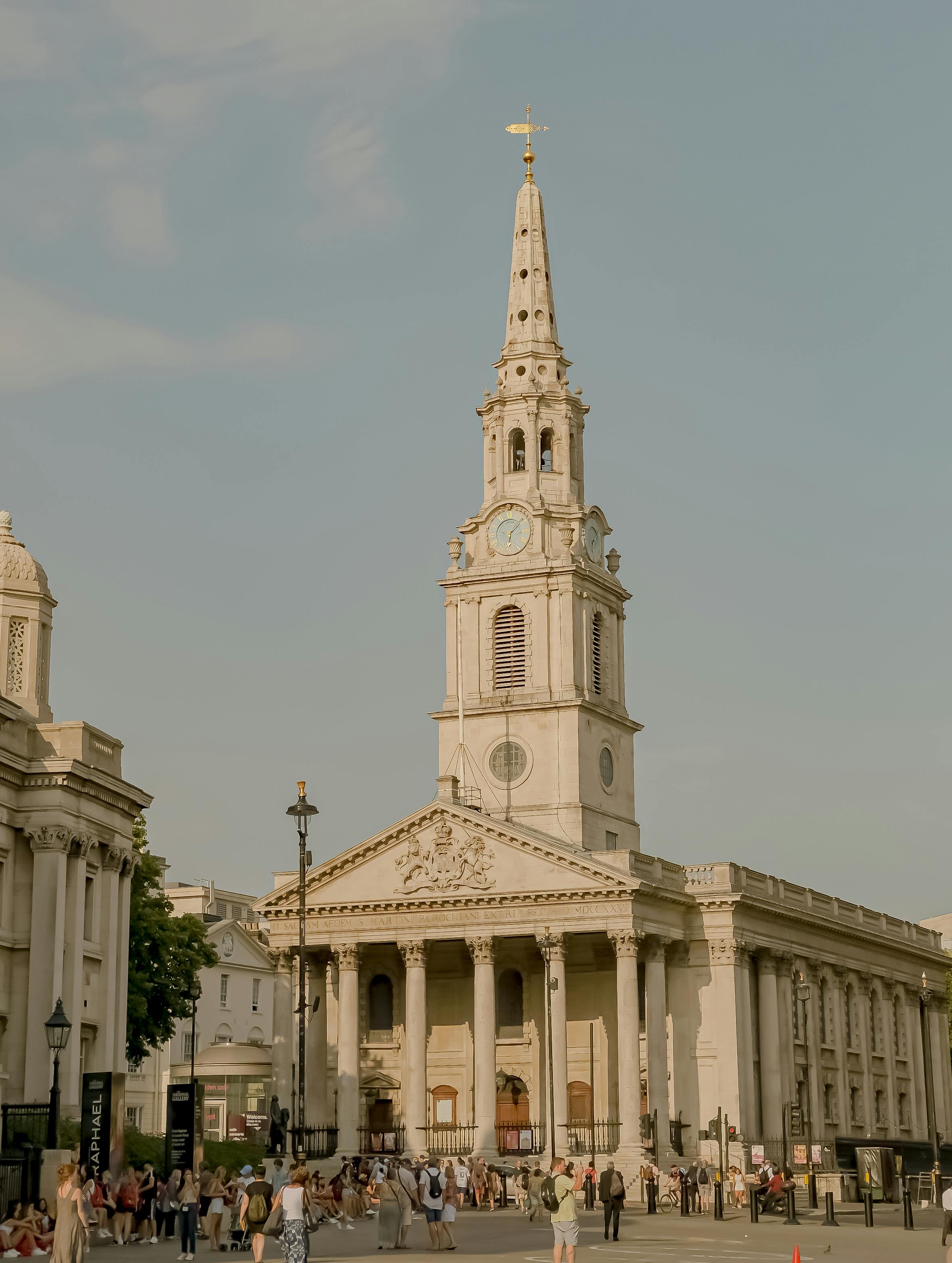 St Martin-in-the-Fields, the setting of The Conversation with David Spiegelhalter.