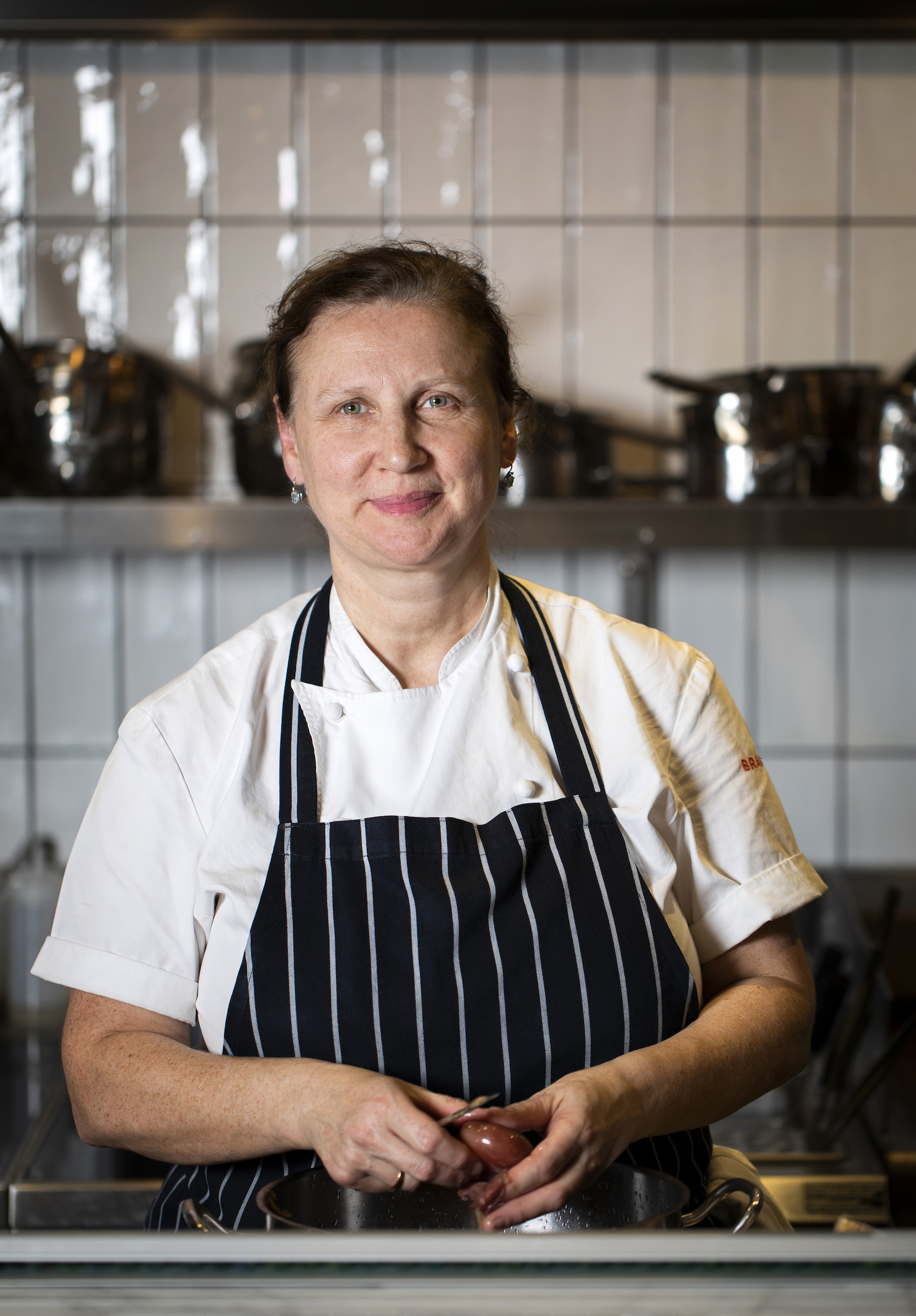 Angela Hartnett has catered for the stars and is now looking forward to being one of five Silverstone Chefs.