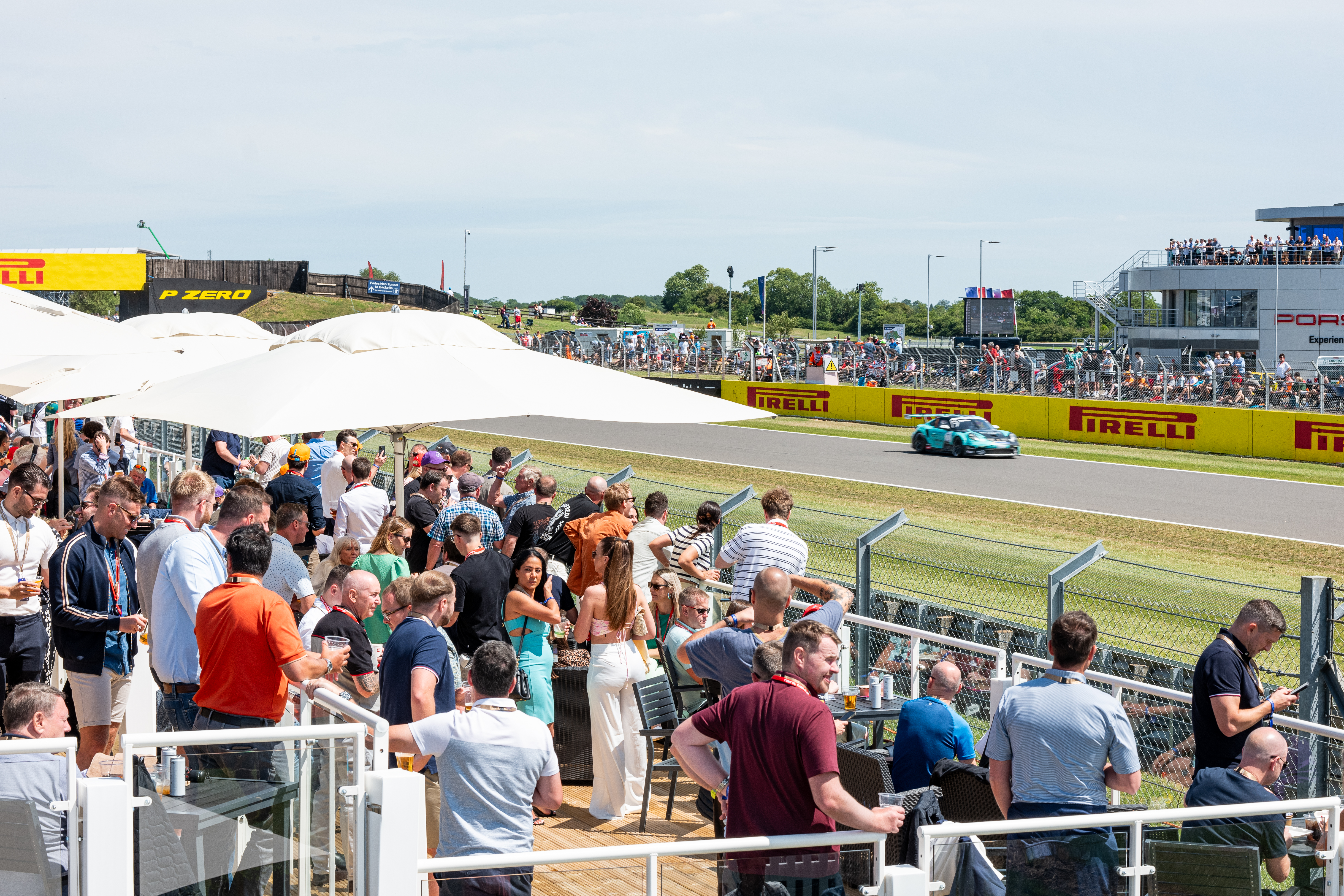 The Octane Terrace, where the Chefs at Silverstone will serve their food.