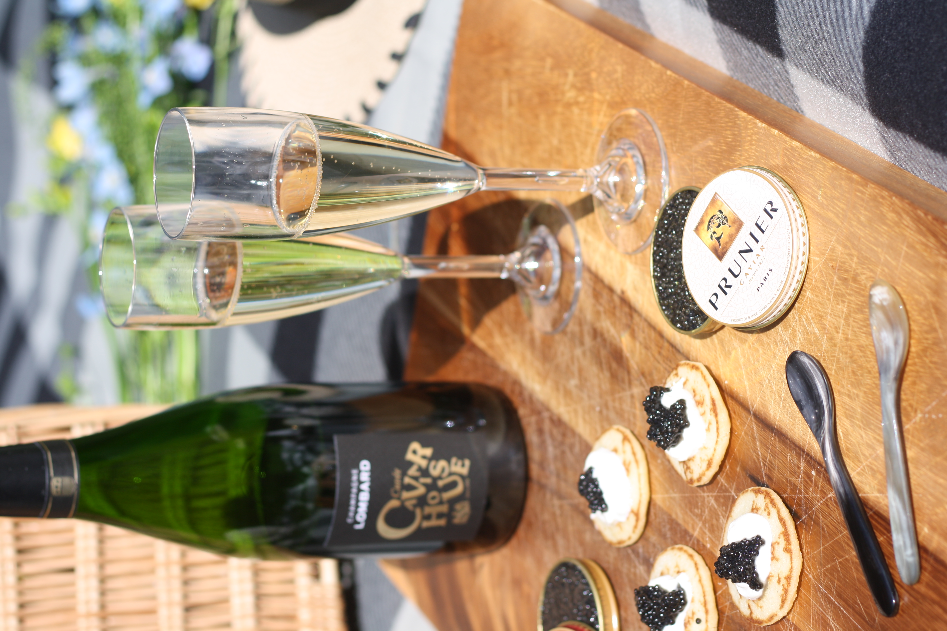 Caviar House & Prunier's 'Taste of Prunier' selection is the definition of luxury and a fine addition to any London picnic.