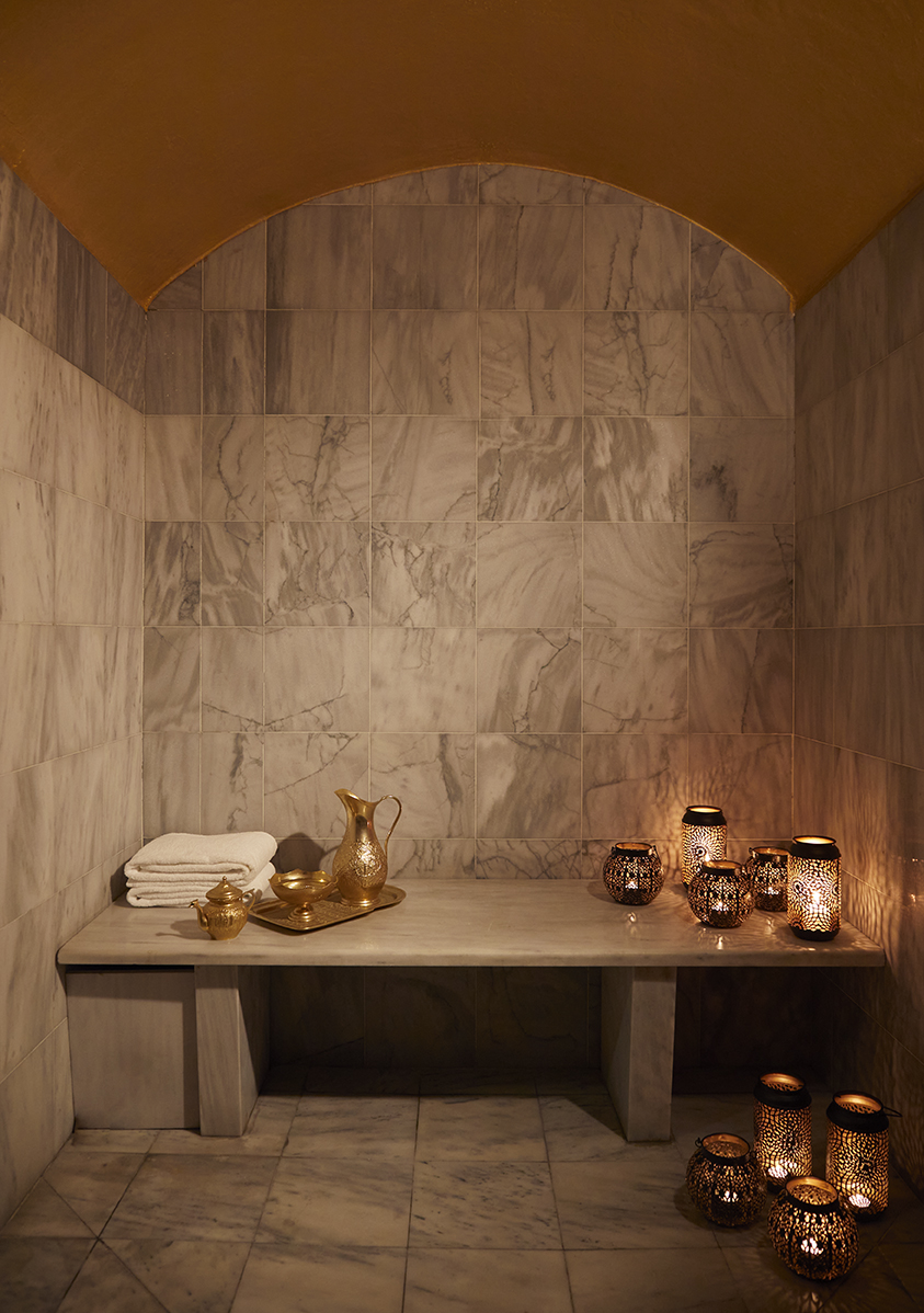 Hammam at the Brown Acropol Hotel Athens.