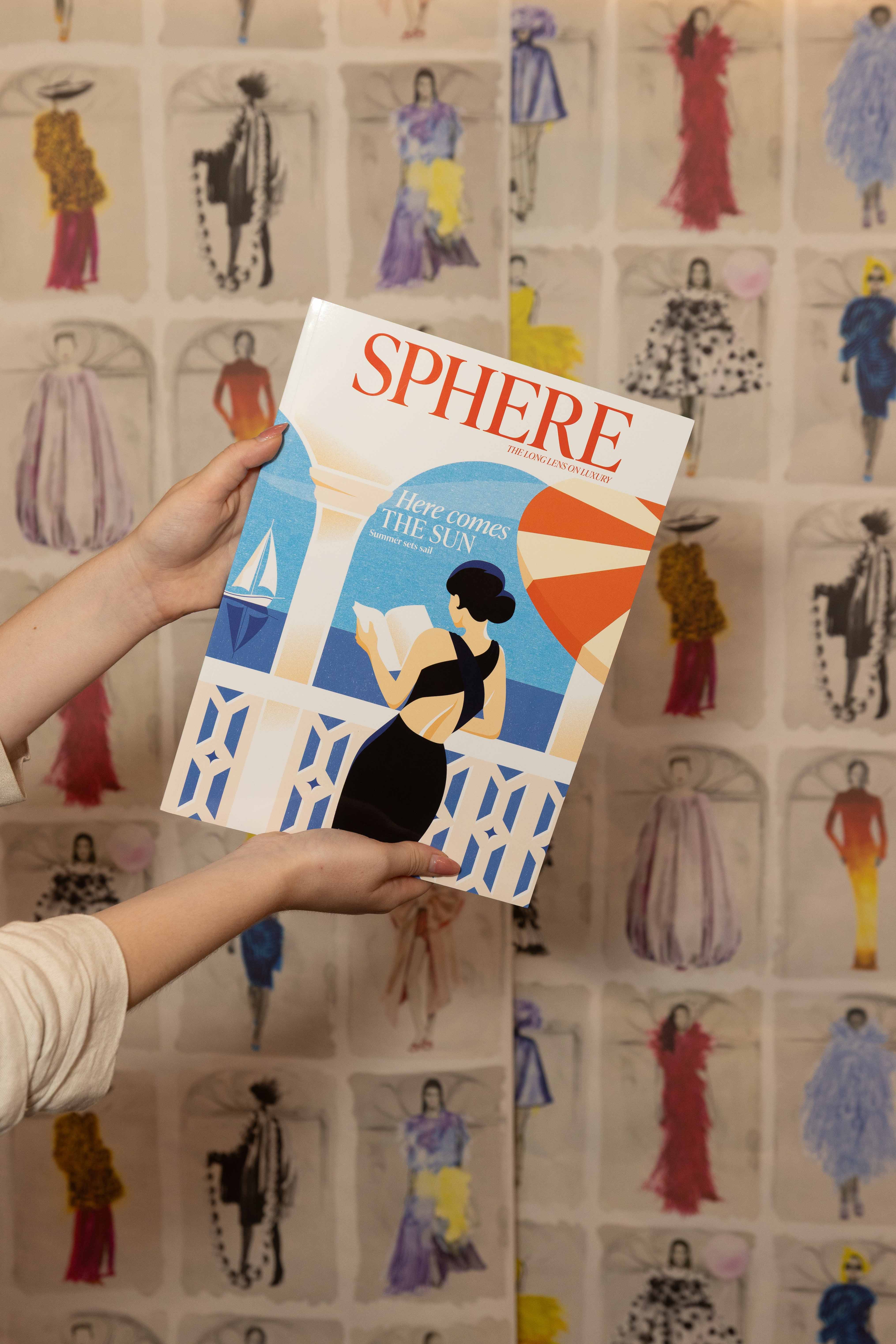 SPHERE magazine at the Cole & Son tastemakers event.