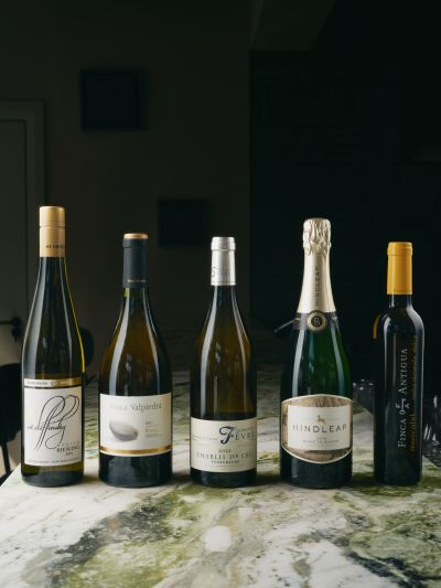 Wine selection at Counter 71 Shoreditch.