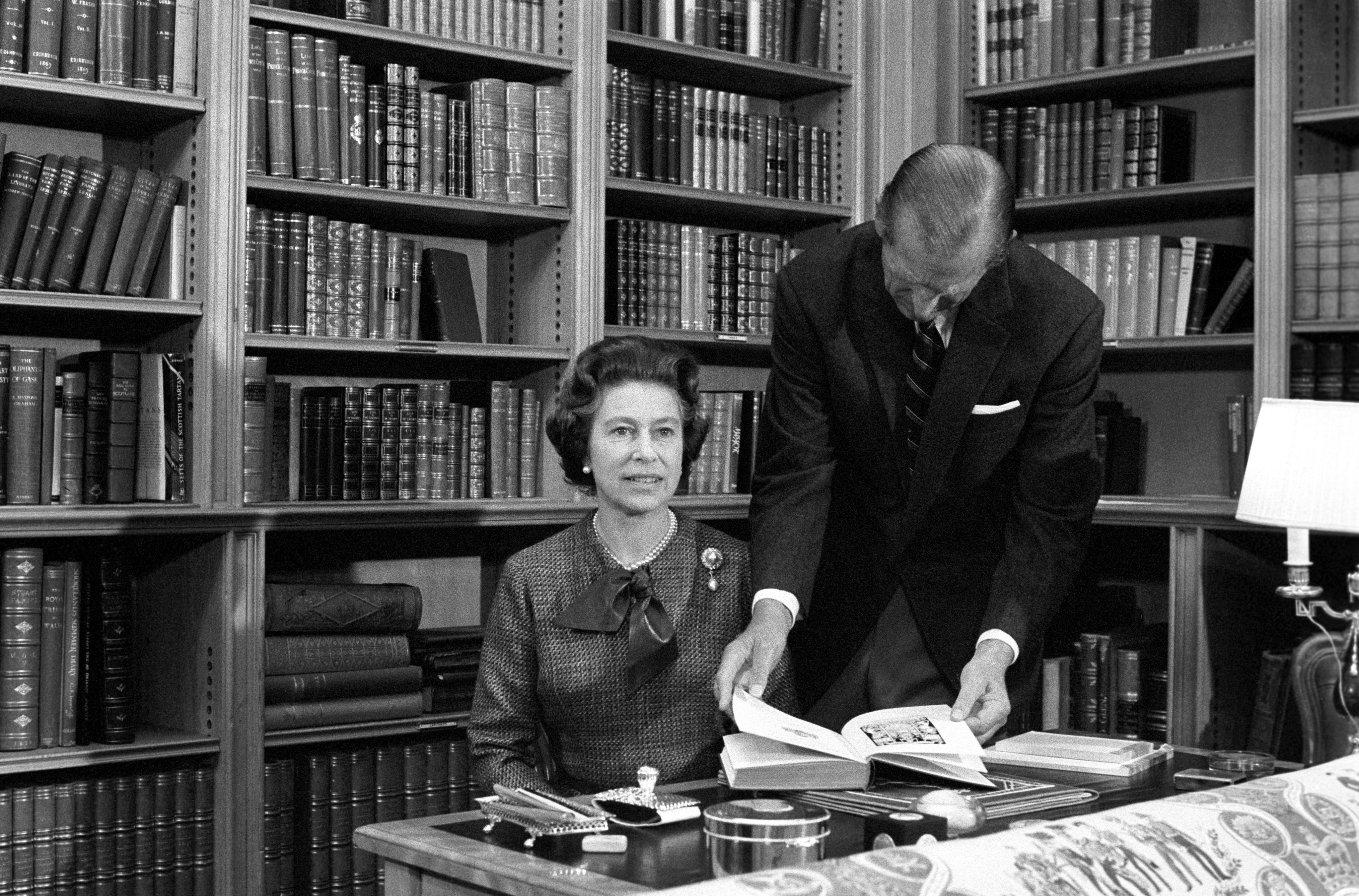 Tour Balmoral Castle to glimpse the Queen and Prince Philip in the library during their 1977 summer retreat.
