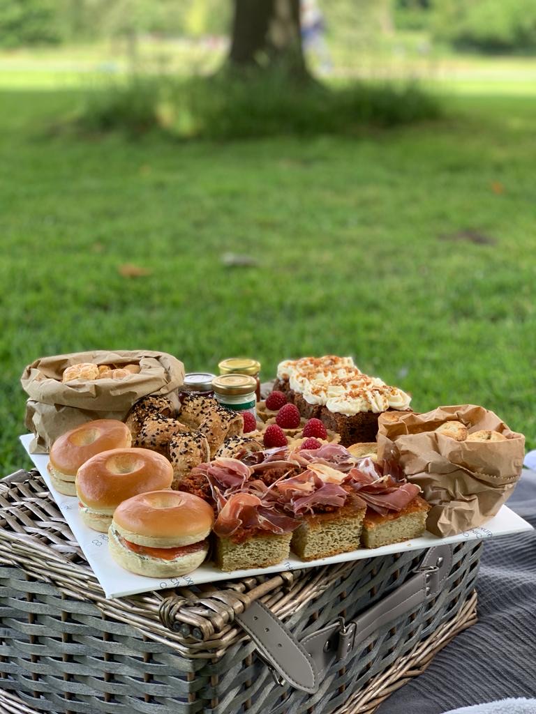 The Luxury Picnic Company's event platters perfect for a larger Luxury London picnic.
