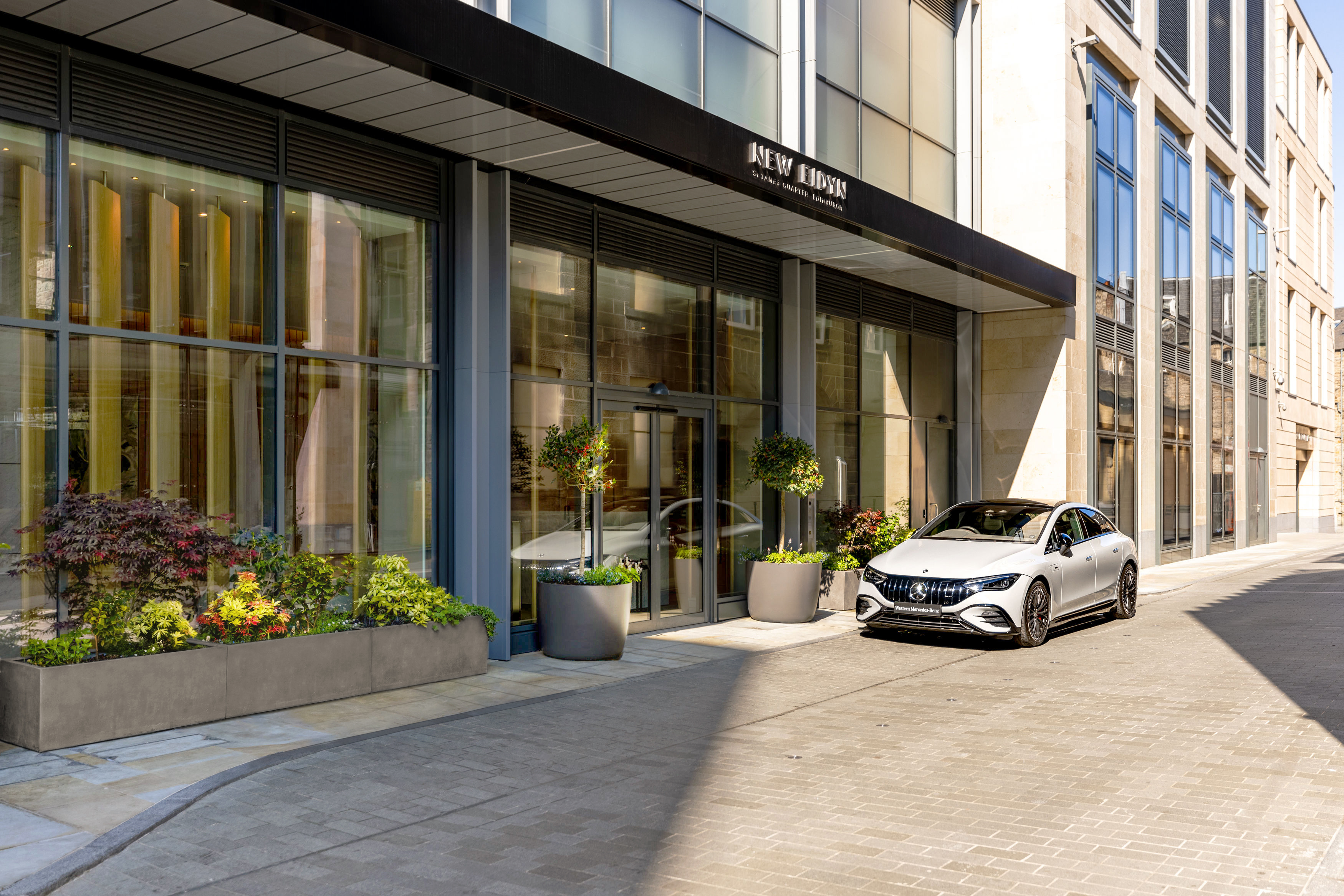The entrance of New Eidyn Edinburgh.