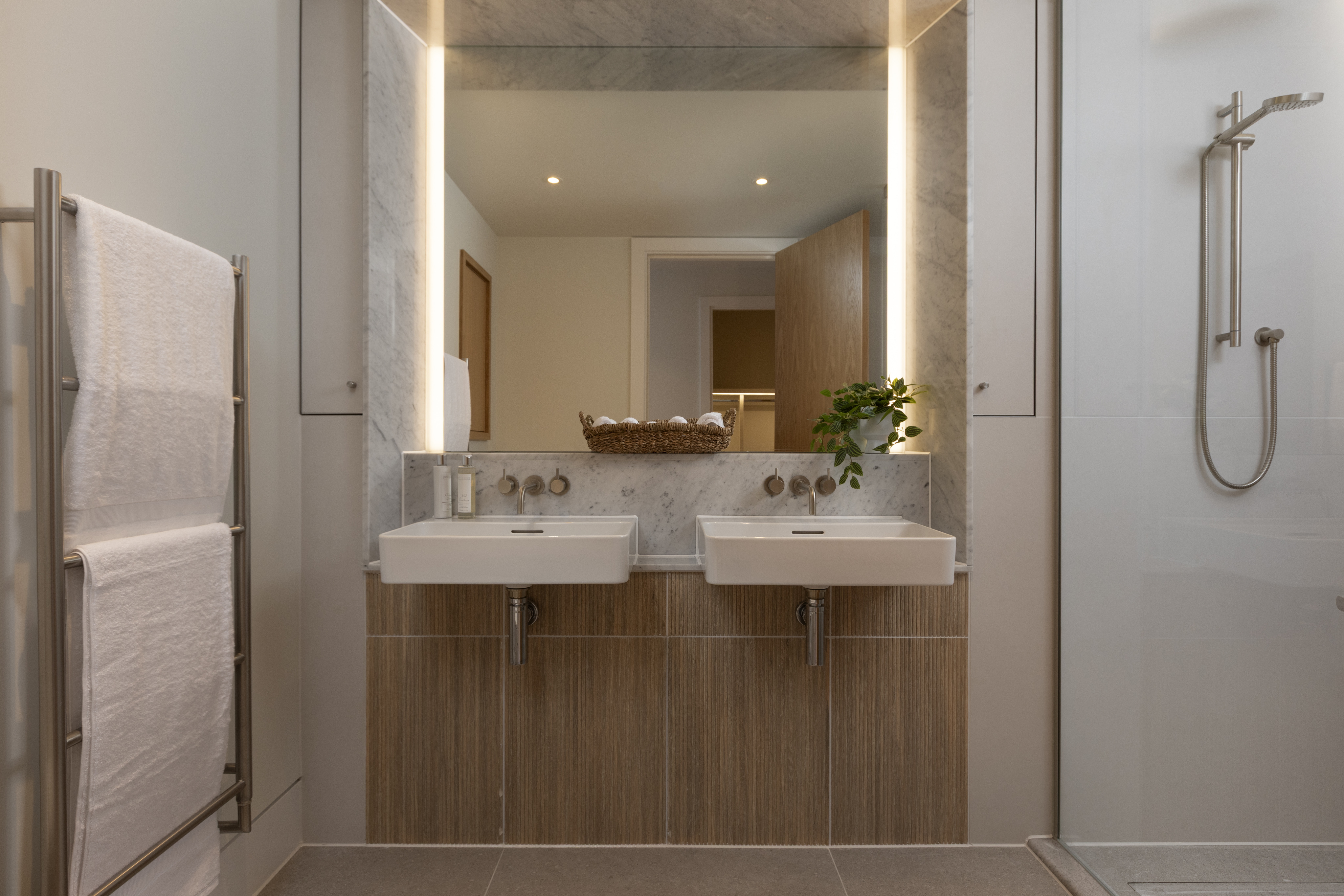 A bathroom at New Eidyn Edinburgh.
