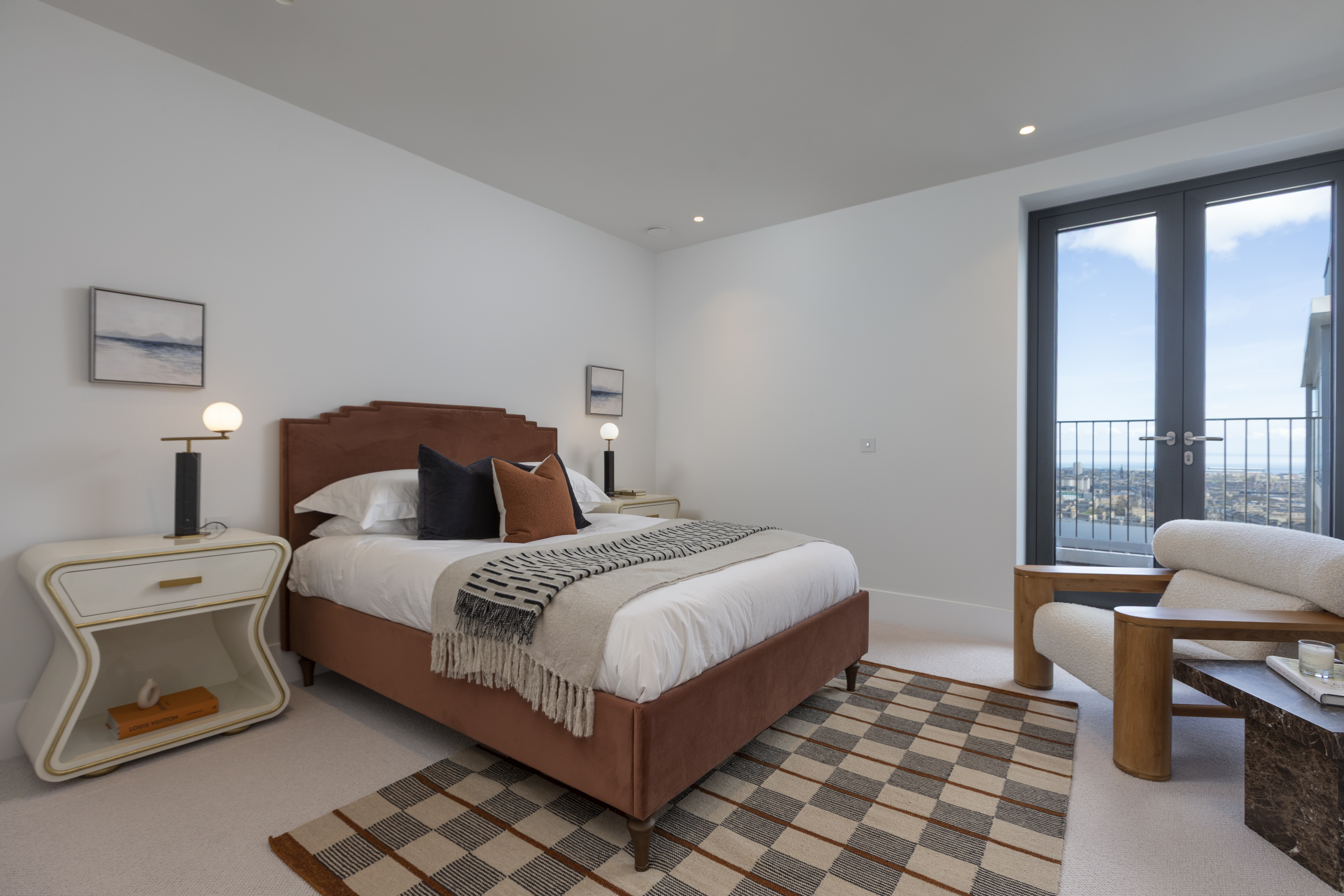 A bedroom at New Eidyn Edinburgh