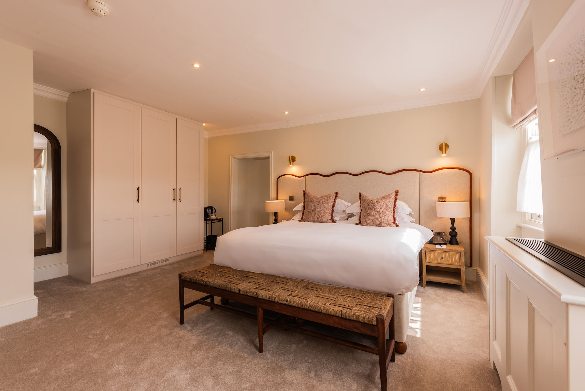 One of the characterful suites at The Feathers Woodstock, where you can win a stay.
