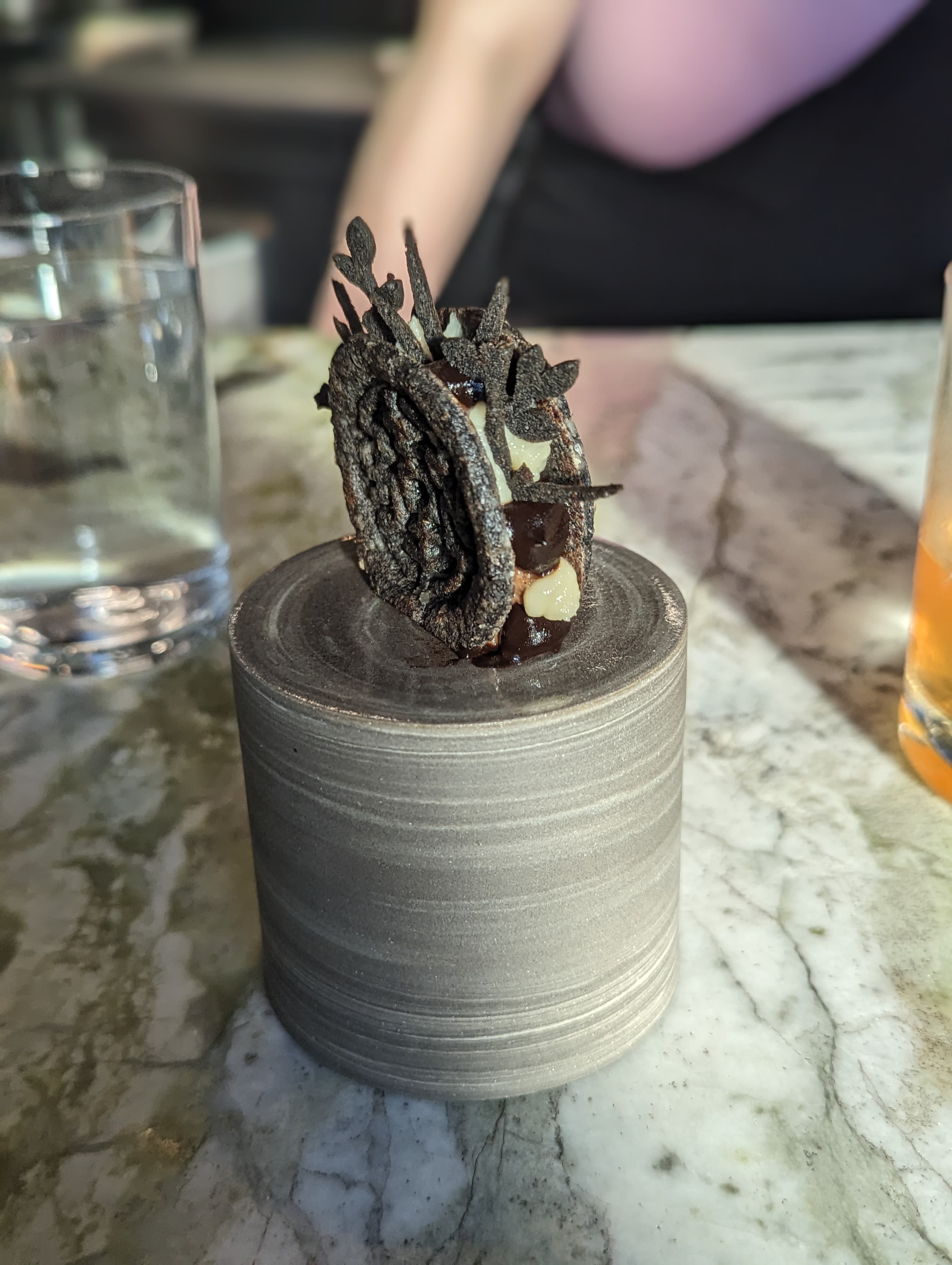 Dessert at Counter 71 Shoreditch.