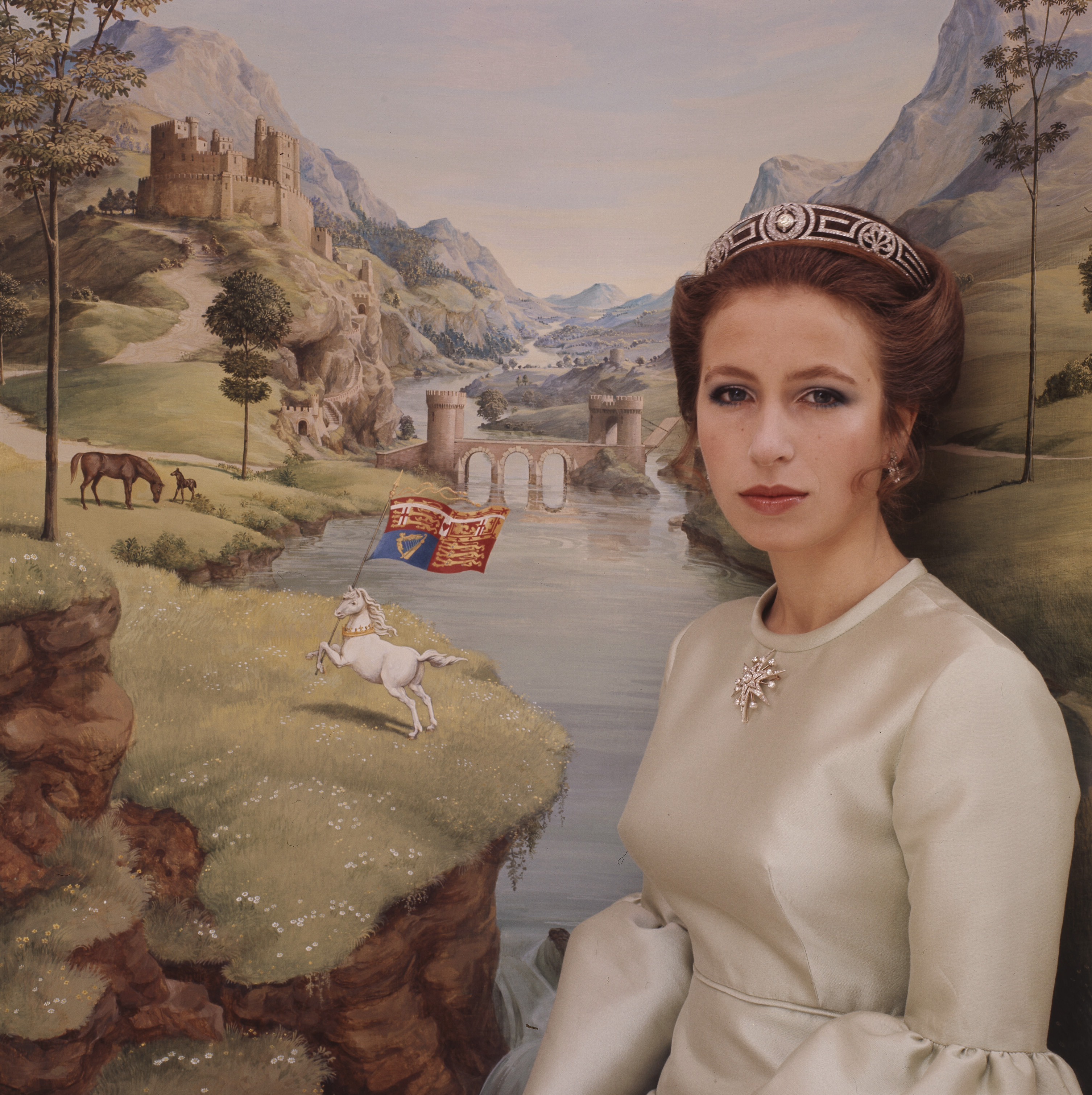 Princess Anne, on her 21st birthday at The King’s Gallery.