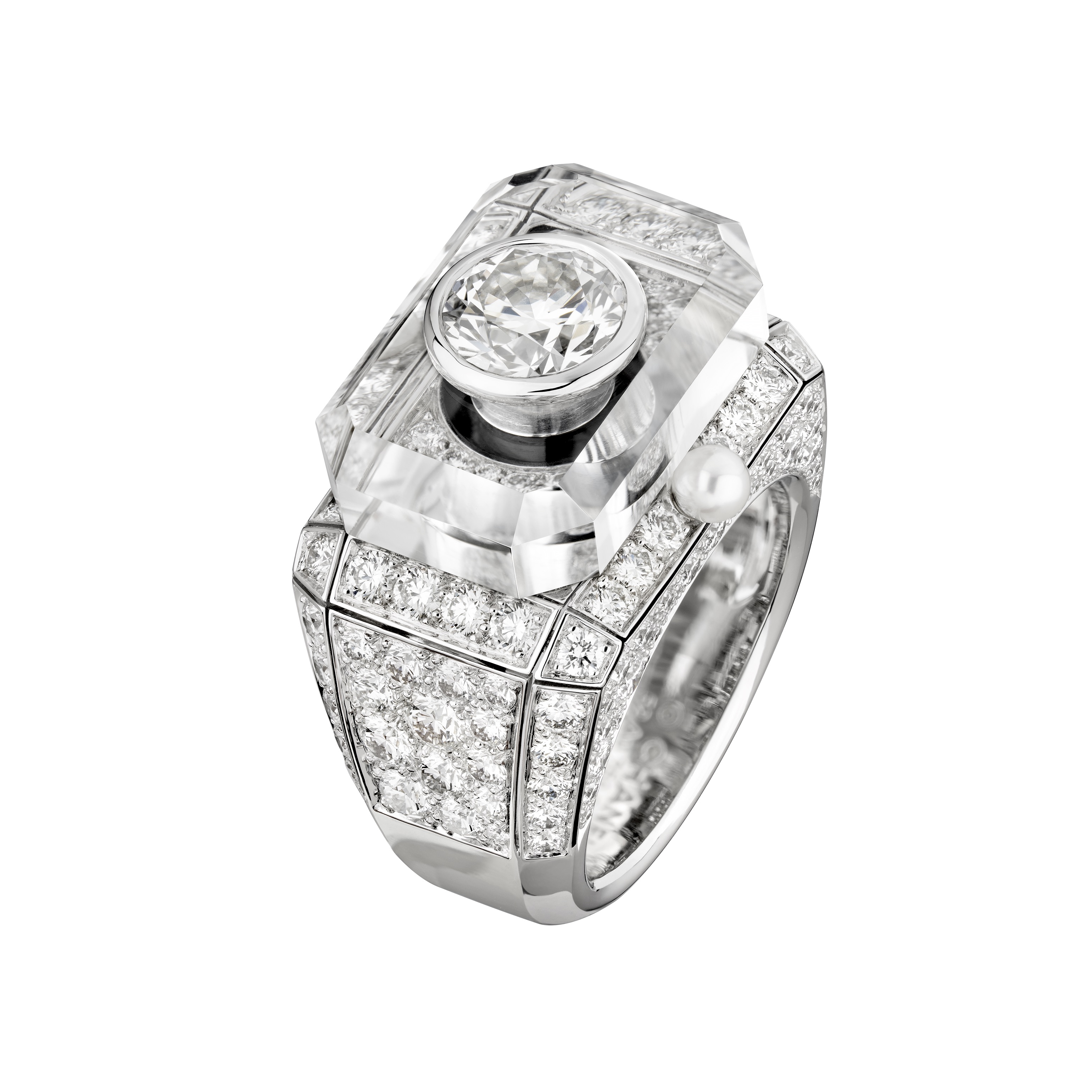 Rock Crystal Jewellry Ring