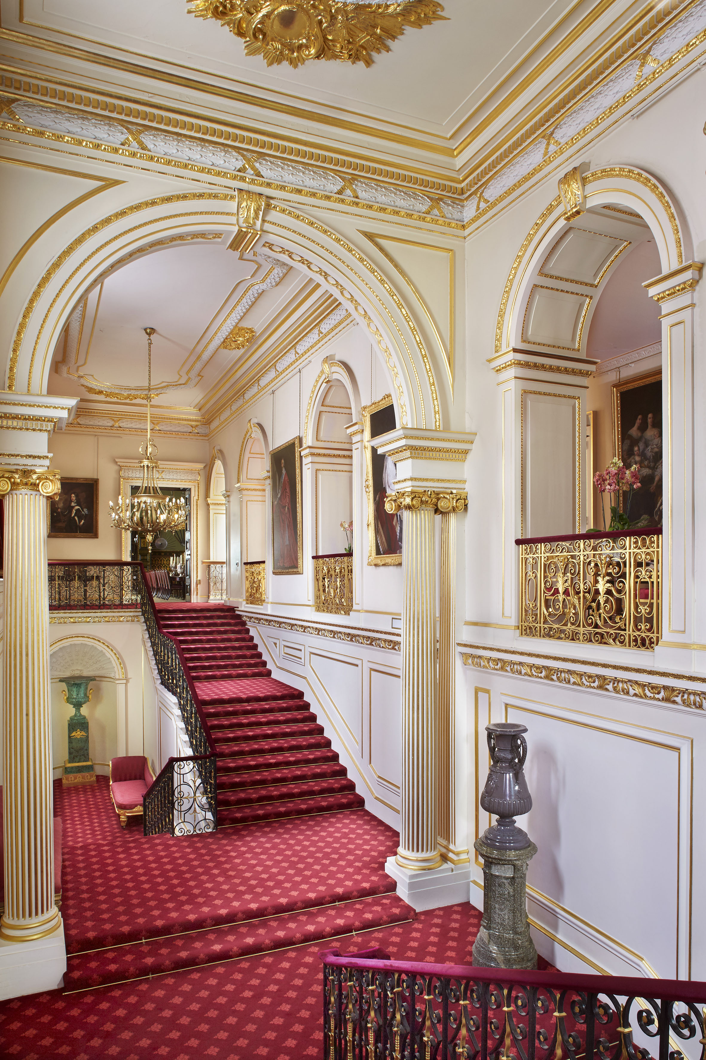 Grand Staircase at St James's Palace.