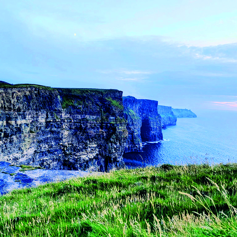 The cliffs of Moher.