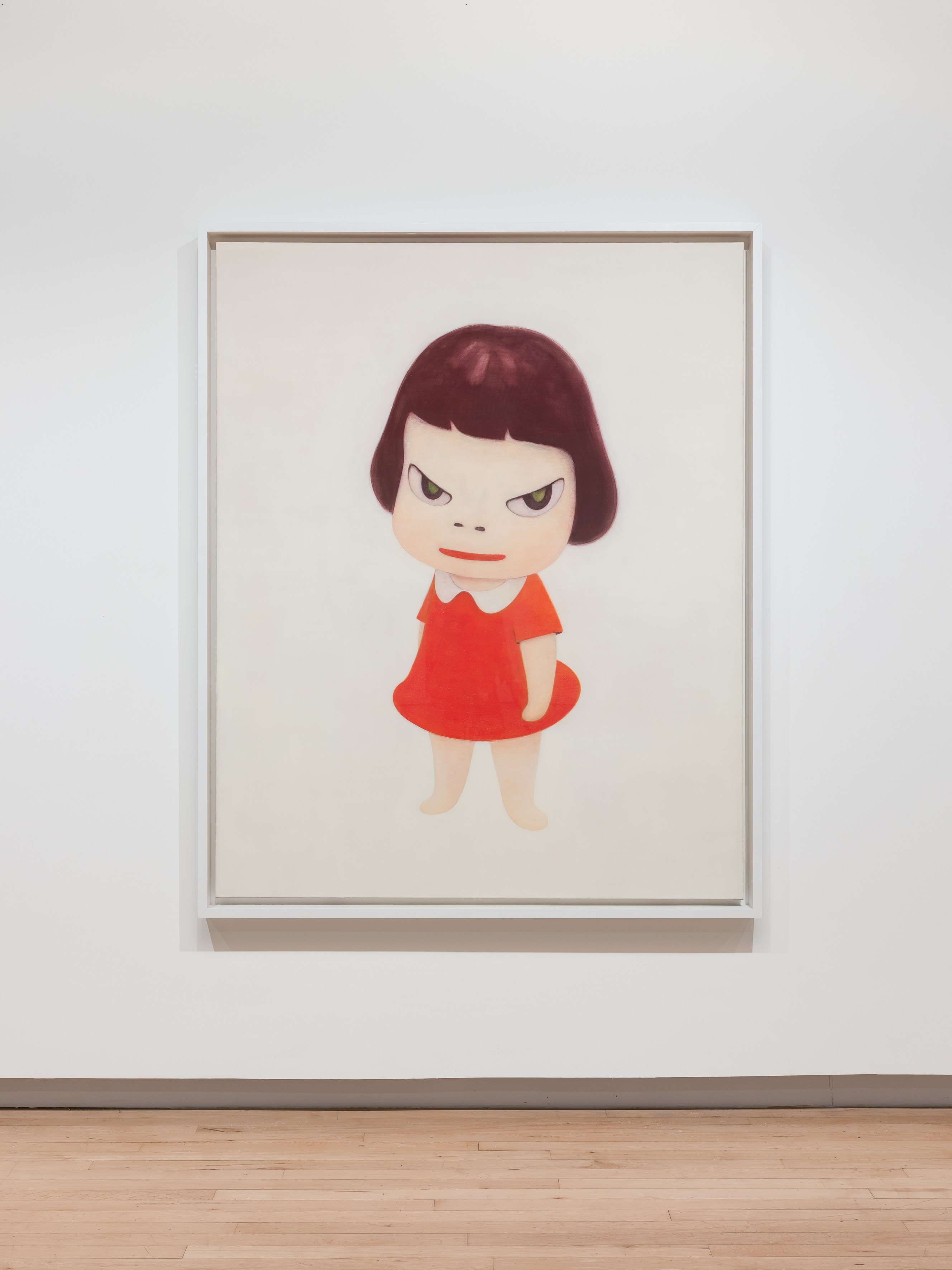 Missing in Action 1999 by Yoshitomo Nara as seen at the Hayward Gallery.