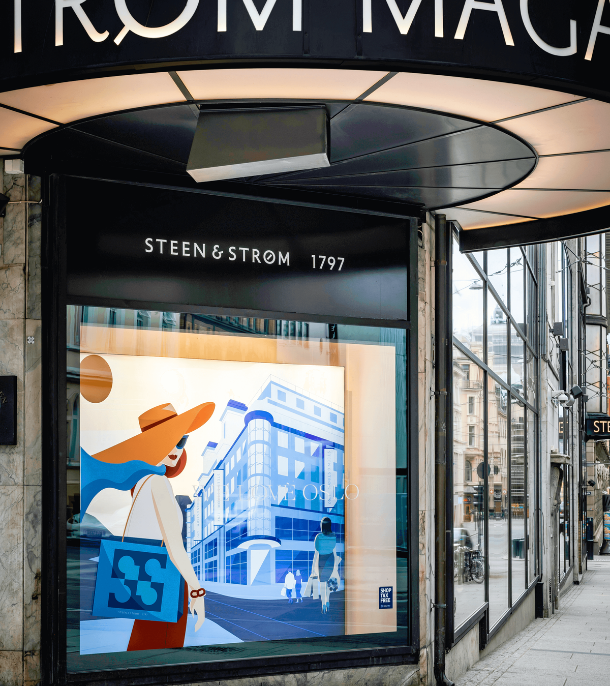 Steen & Strøm summer campaign by Illustrators Darling Clementine.