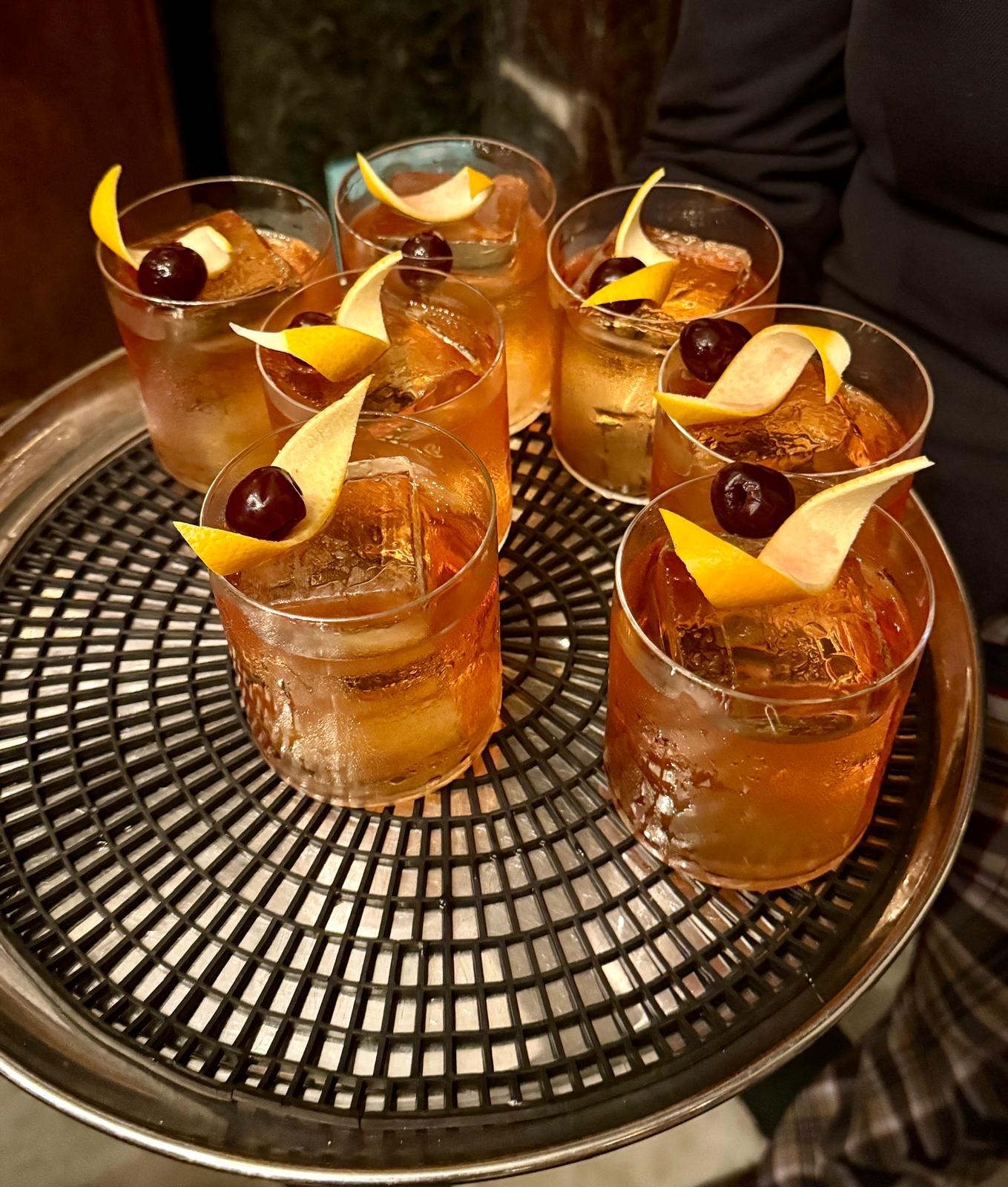 Cocktails at Linn House Scotland Preview.