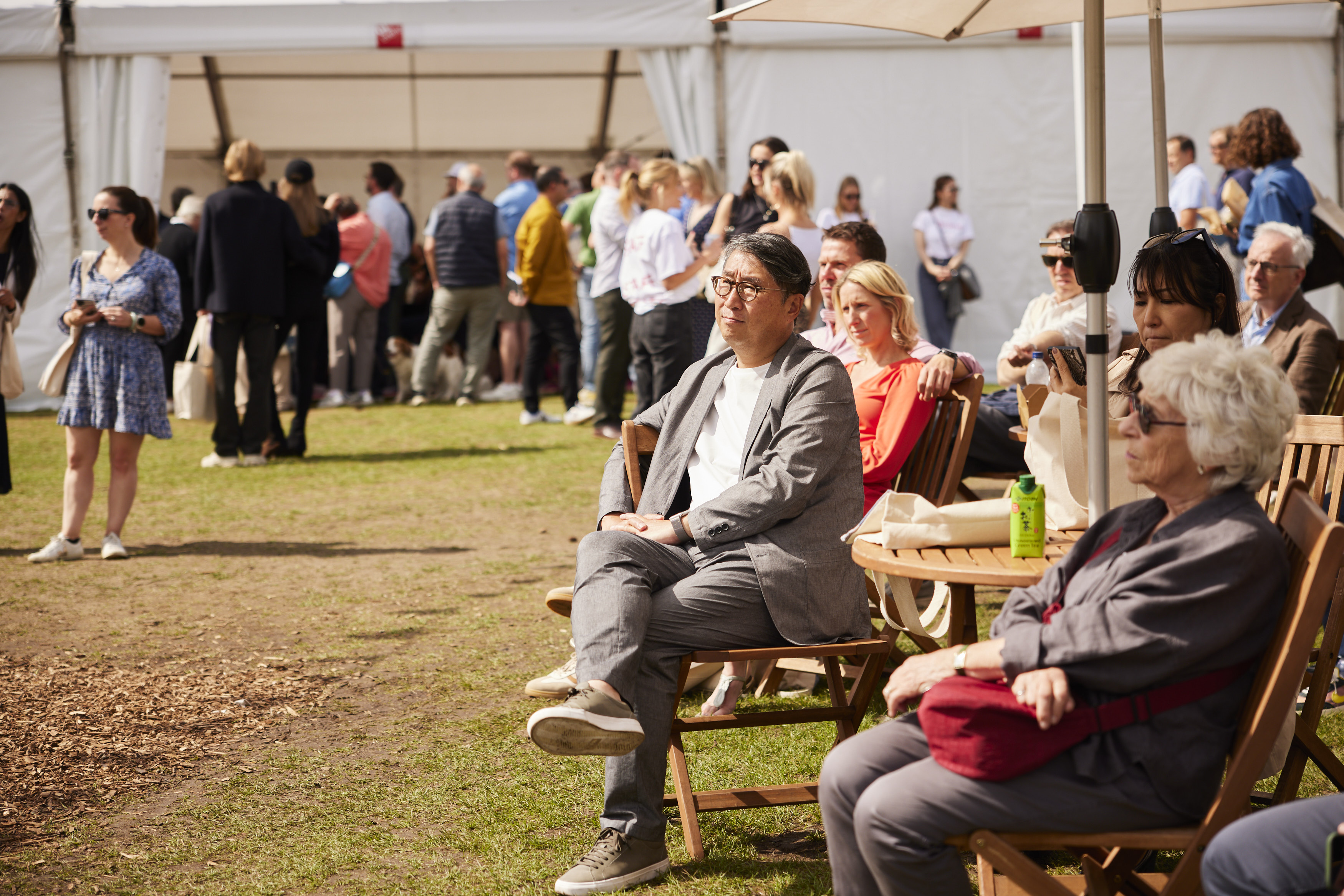 Audience at FT Weekend Festival 2025.