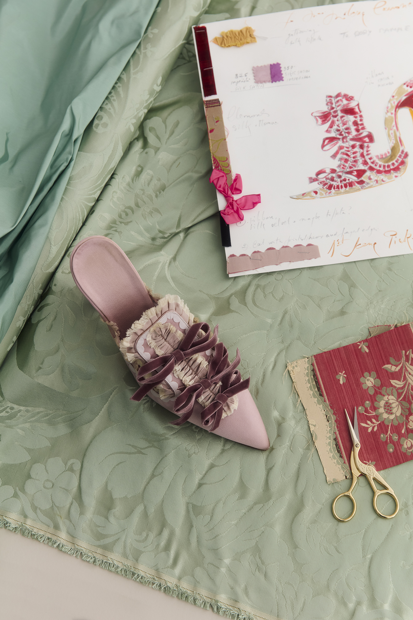 Manolo Blahnik Marie Antoinette