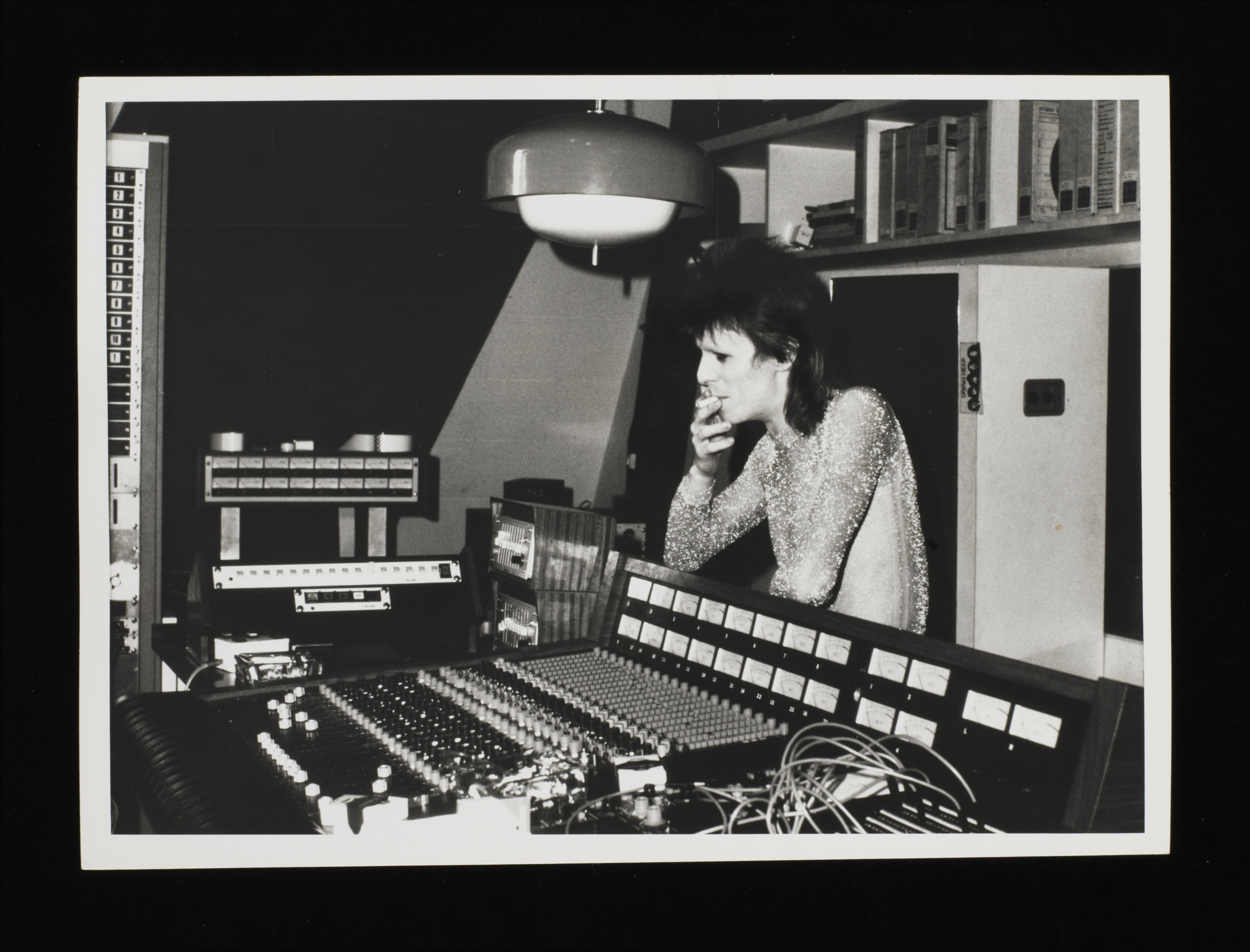 David Bowie V&A recording studio.