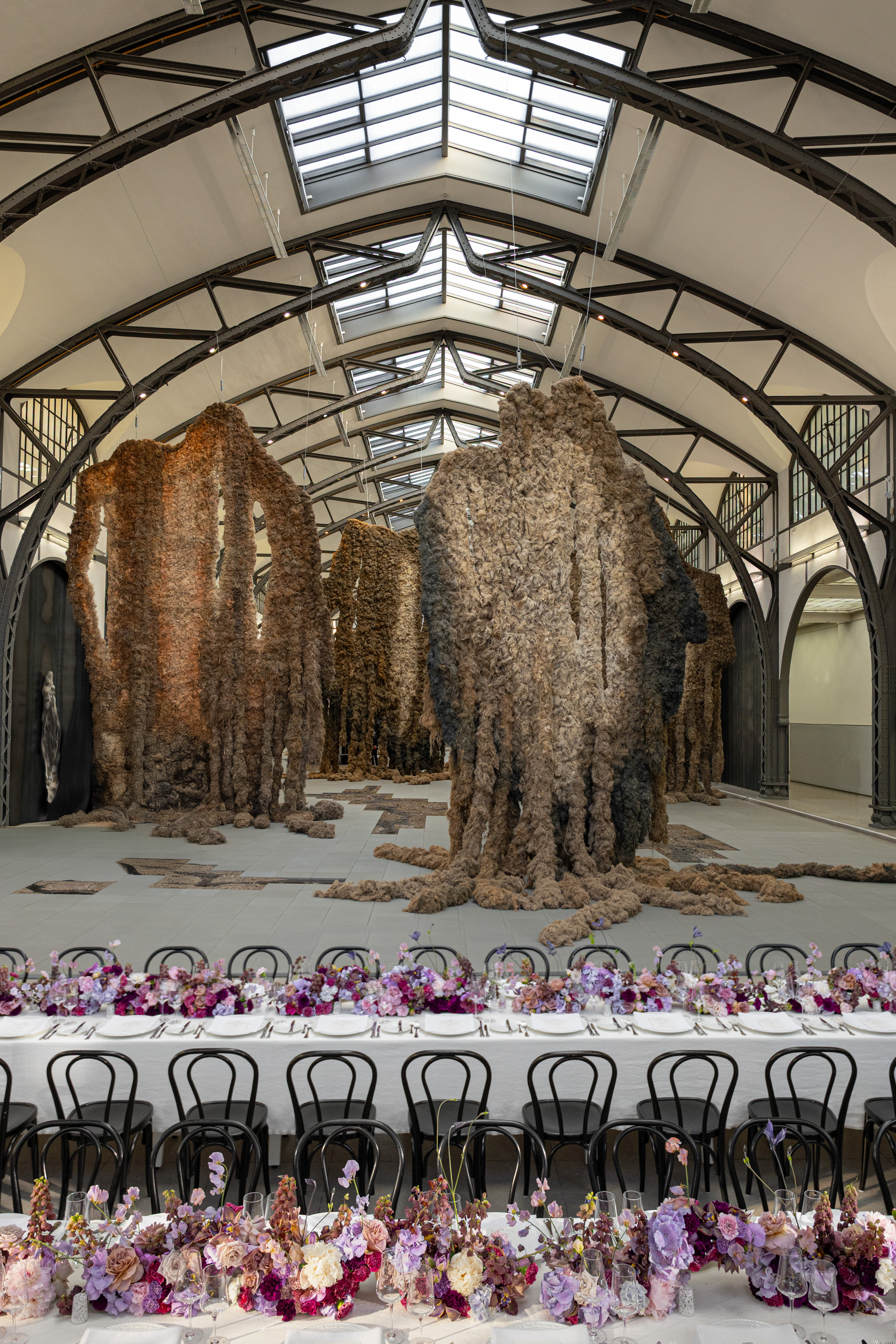 Fashion Museums - Tapestries on display for a Klára Hosnedlová CHANEL Commission.