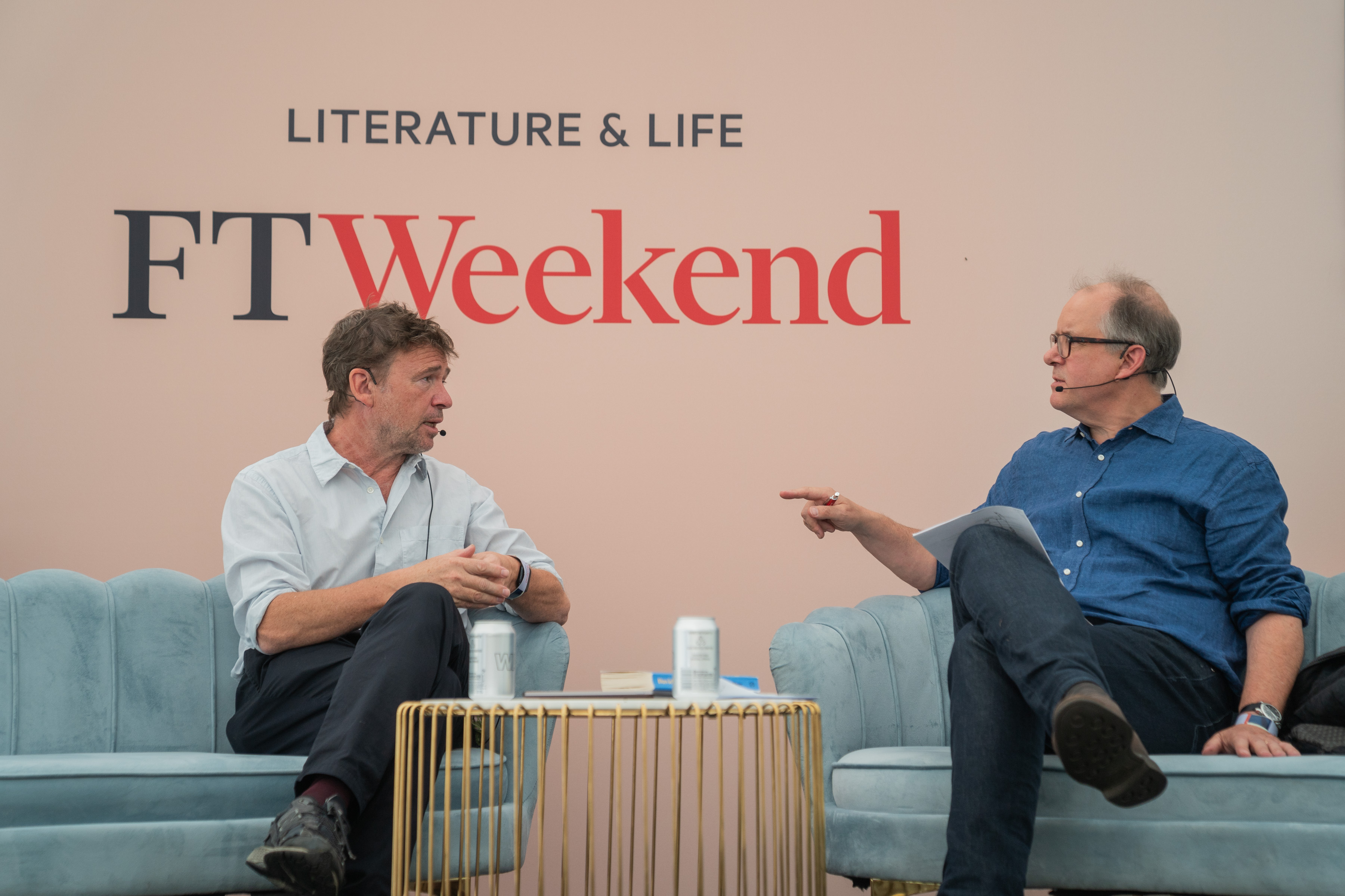 David Nicholls at FT Weekend Festival 2025. 