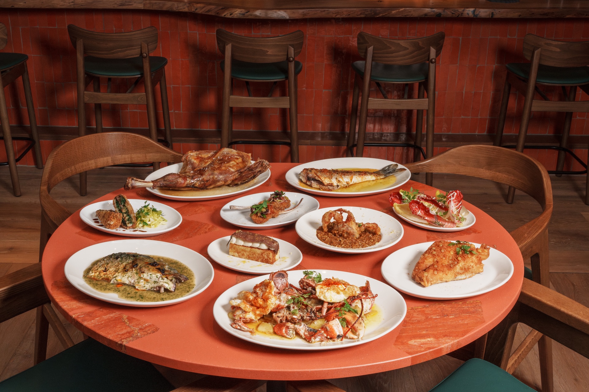 London Restaurant Openings for Autumn 2025 - a selection of dishes on offer at Legado.