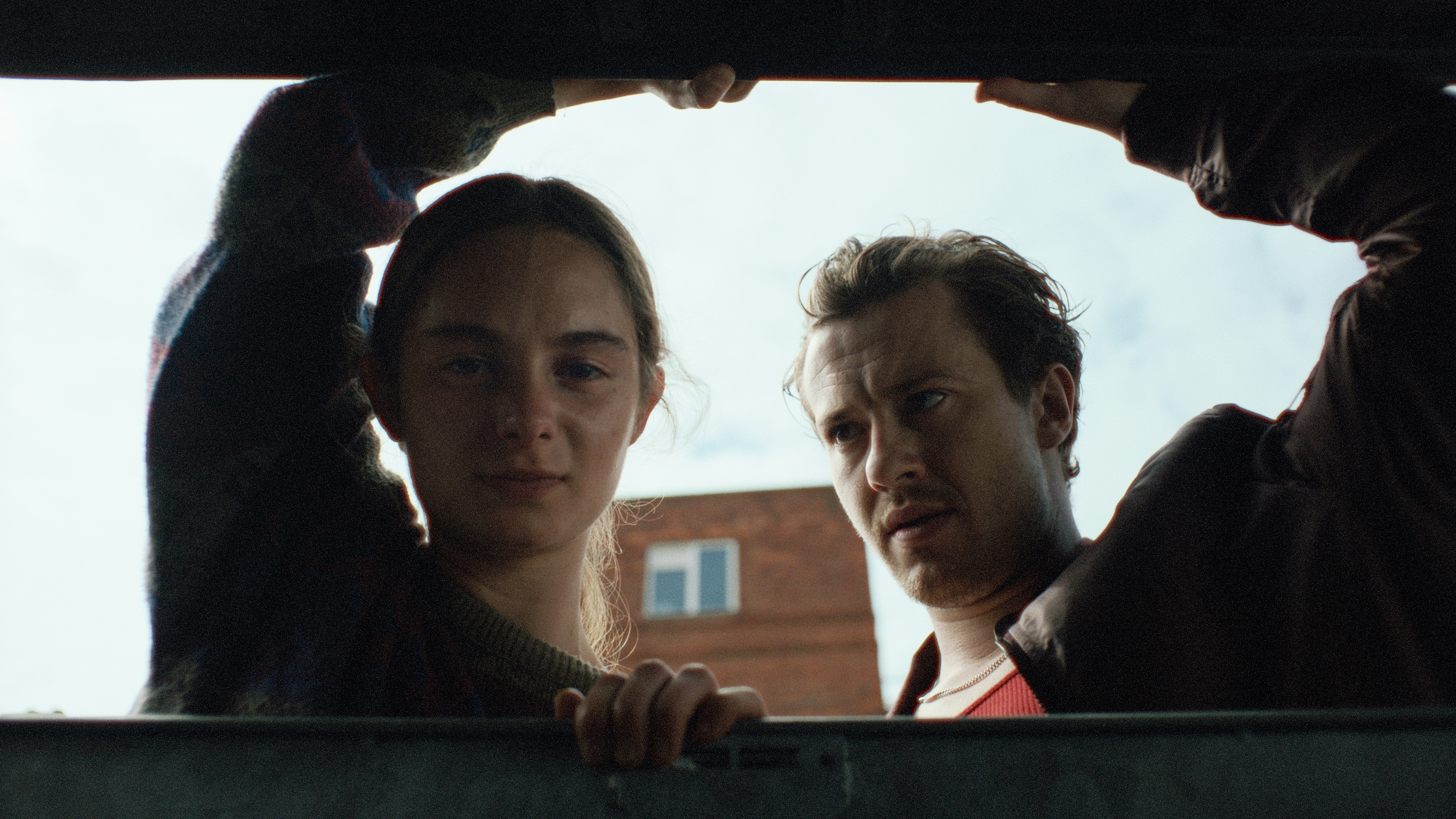 Sarah Lightfoot-Leon, British film industry newcomer, and Joseph Quinn.