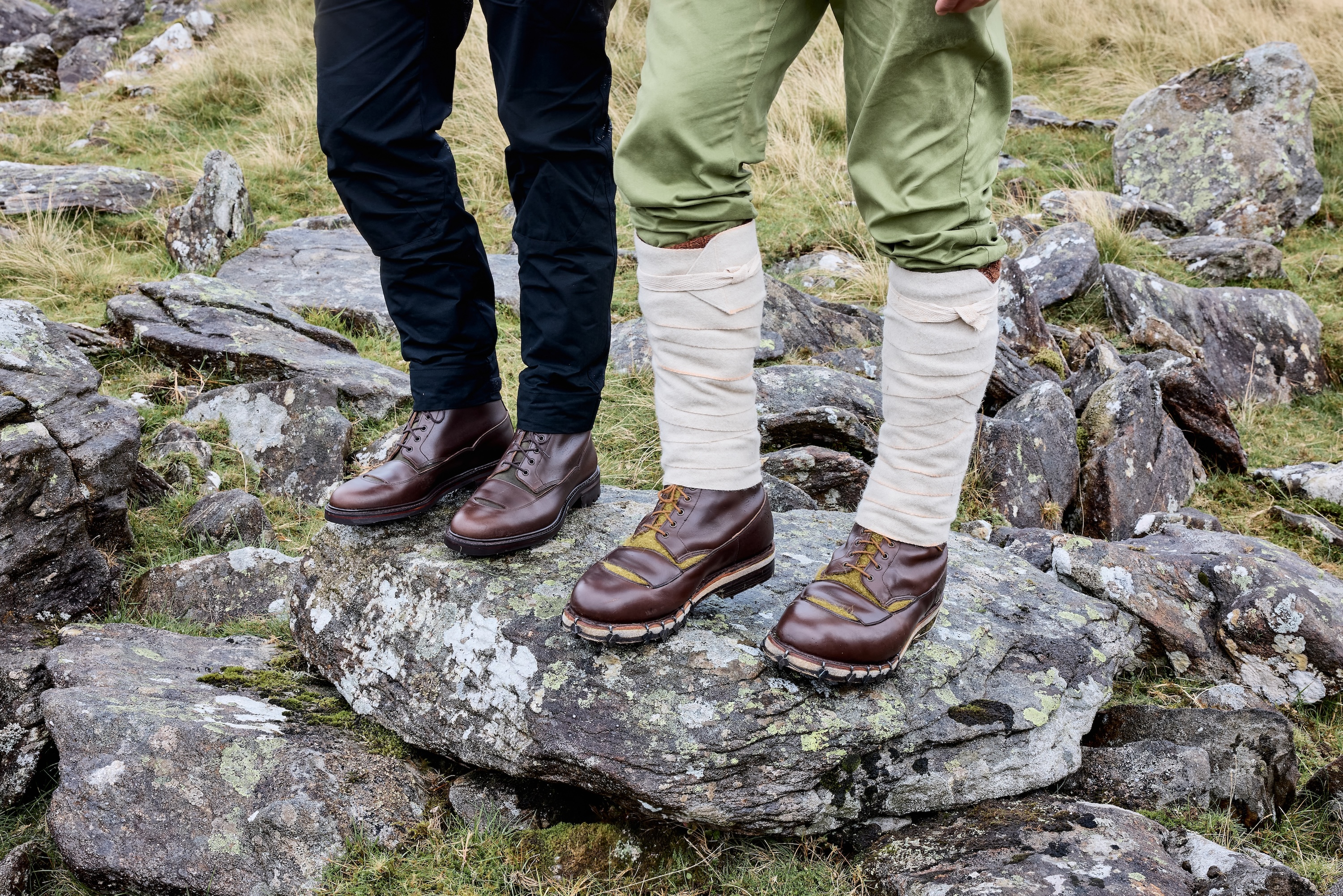 The Everest and The Mallory boots by Crockett & Jones on The Turner Twins