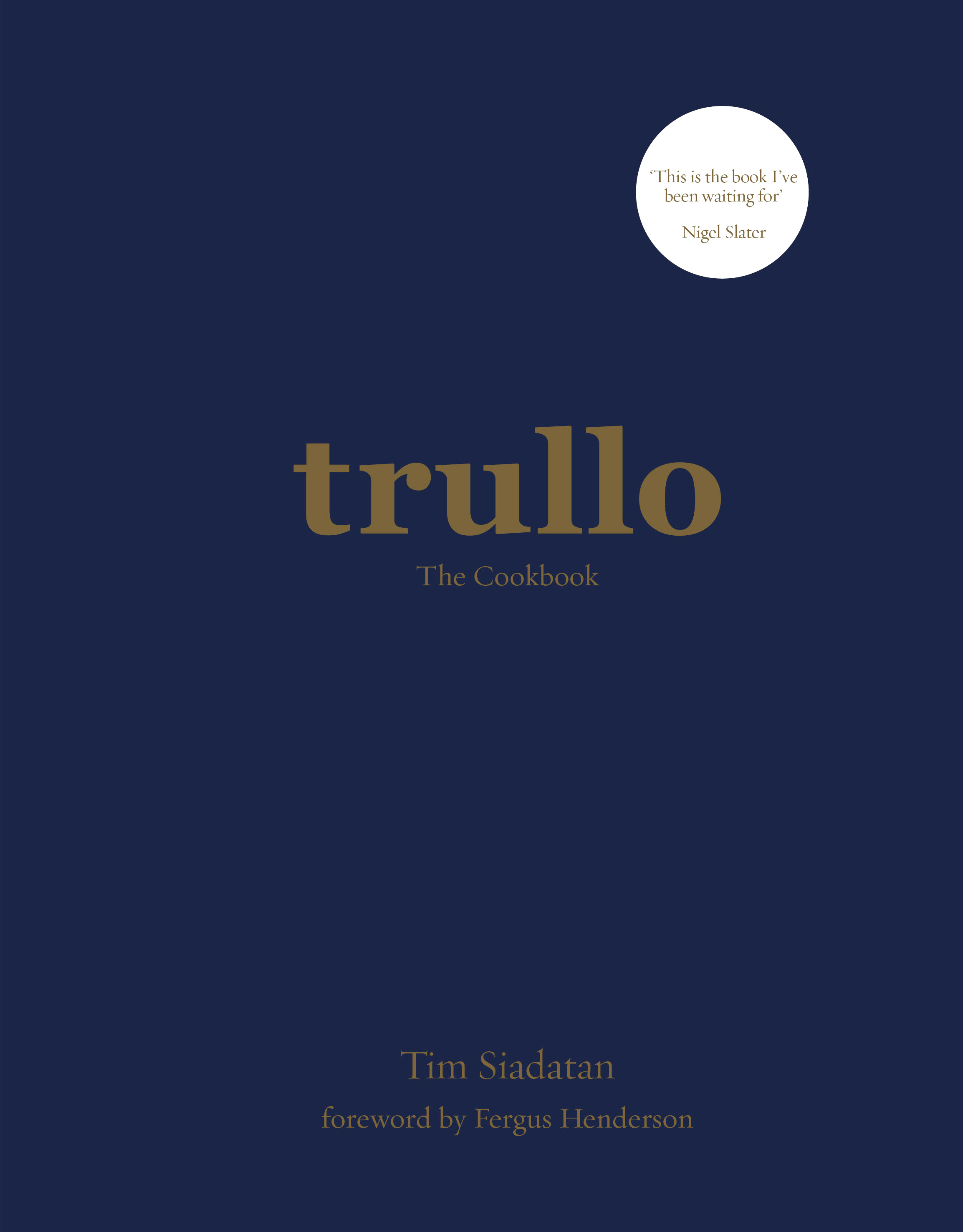 London Restaurants with Cookbooks - Trullo.
