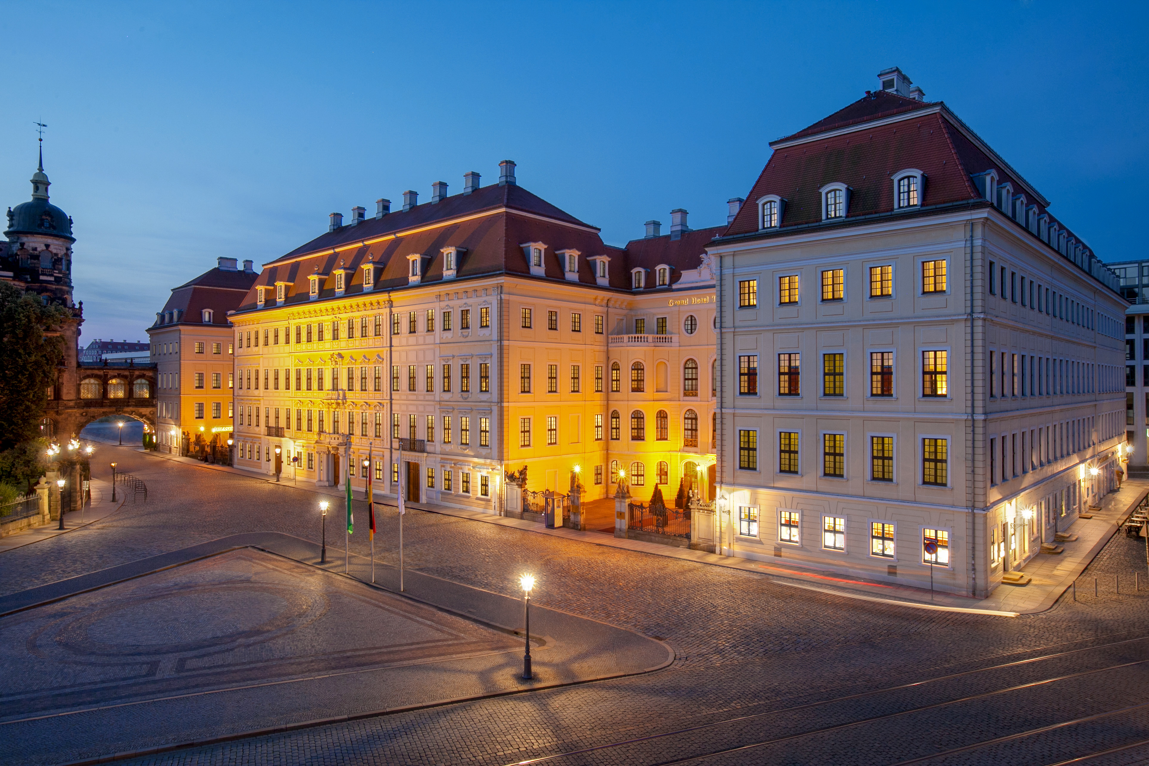Hotel Taschenbergpalais Kempinski Dresden, one of Europe's best Christmas Market locations