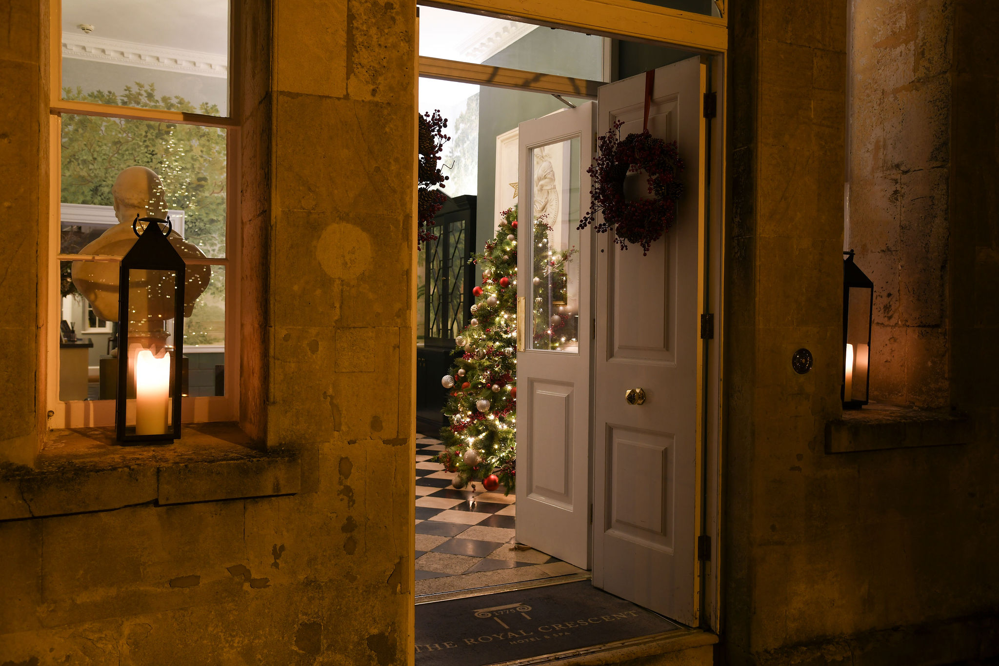The Royal Crescent Bath, hotel getaways in Europe during the Christmas Markets 