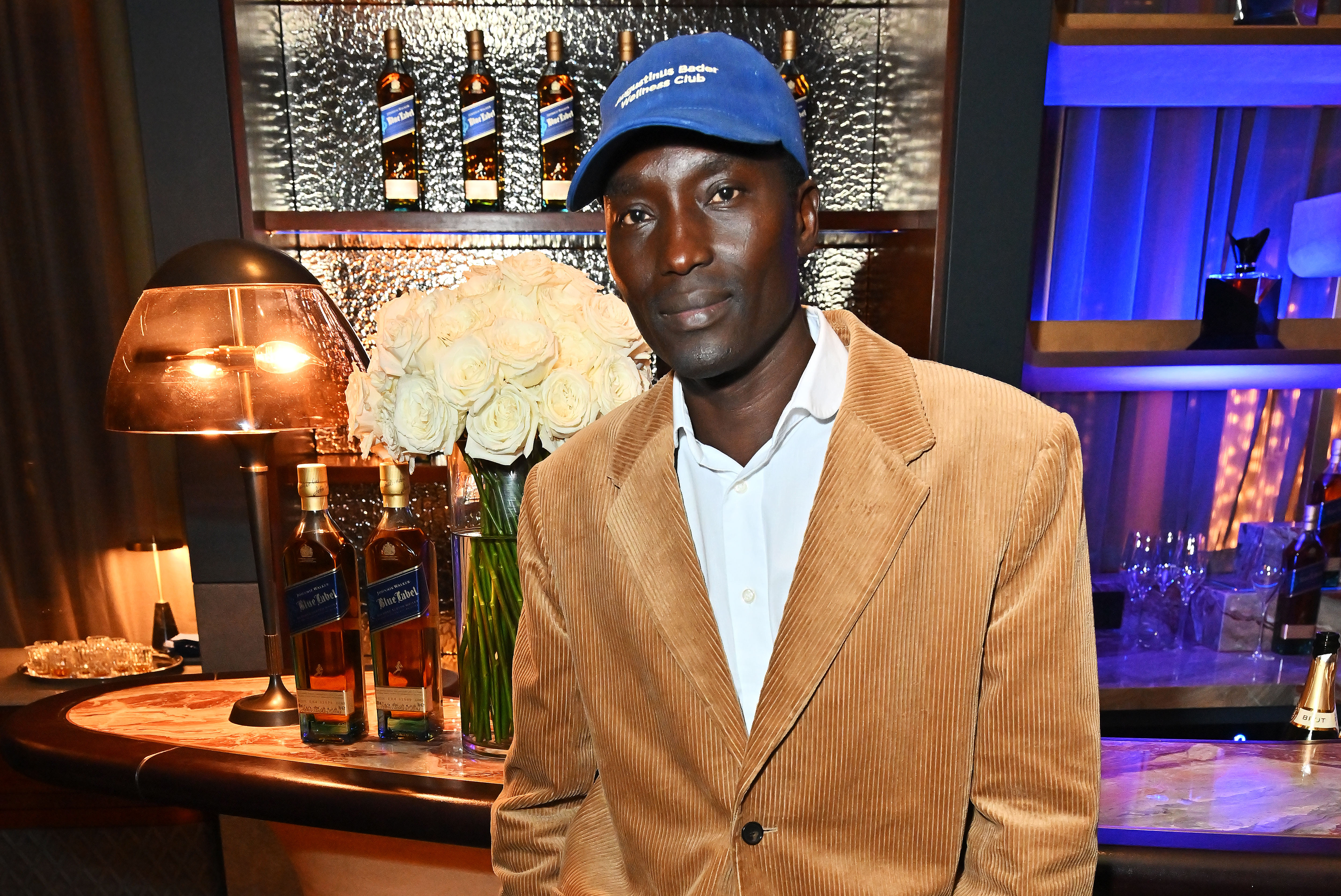 Model Dennis Okwera attends Johnnie Walker Vault launch at Eagle Bar, The Chancery Rosewood
