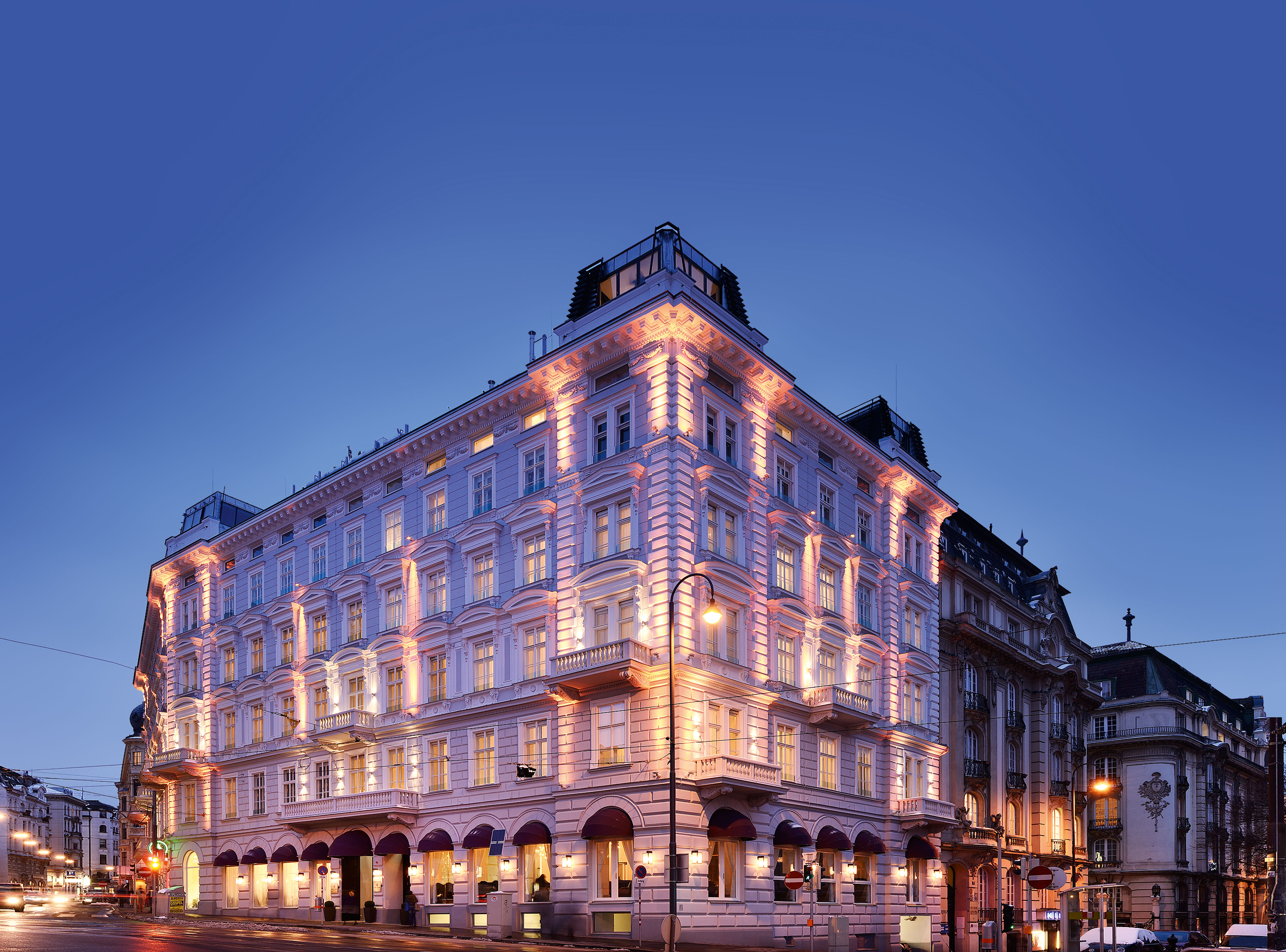 Hotel Sans Souci Wien, near the Christmas Market in Vienna, Europe
