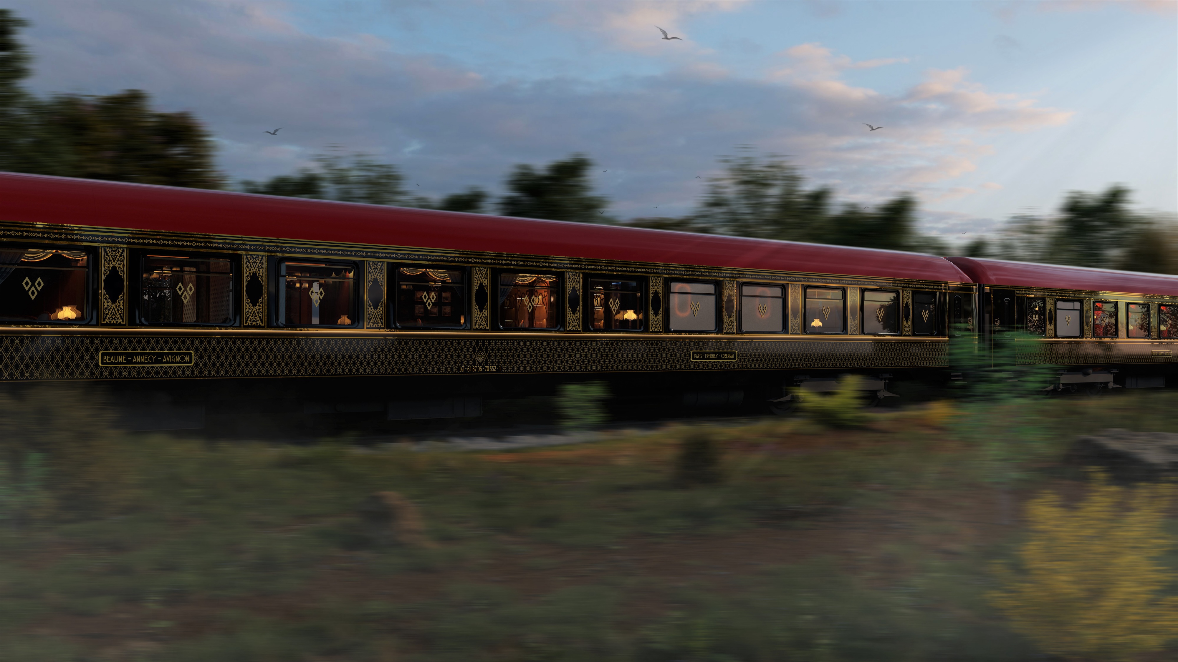 Le Grand Tour, a luxury rail travel experience.