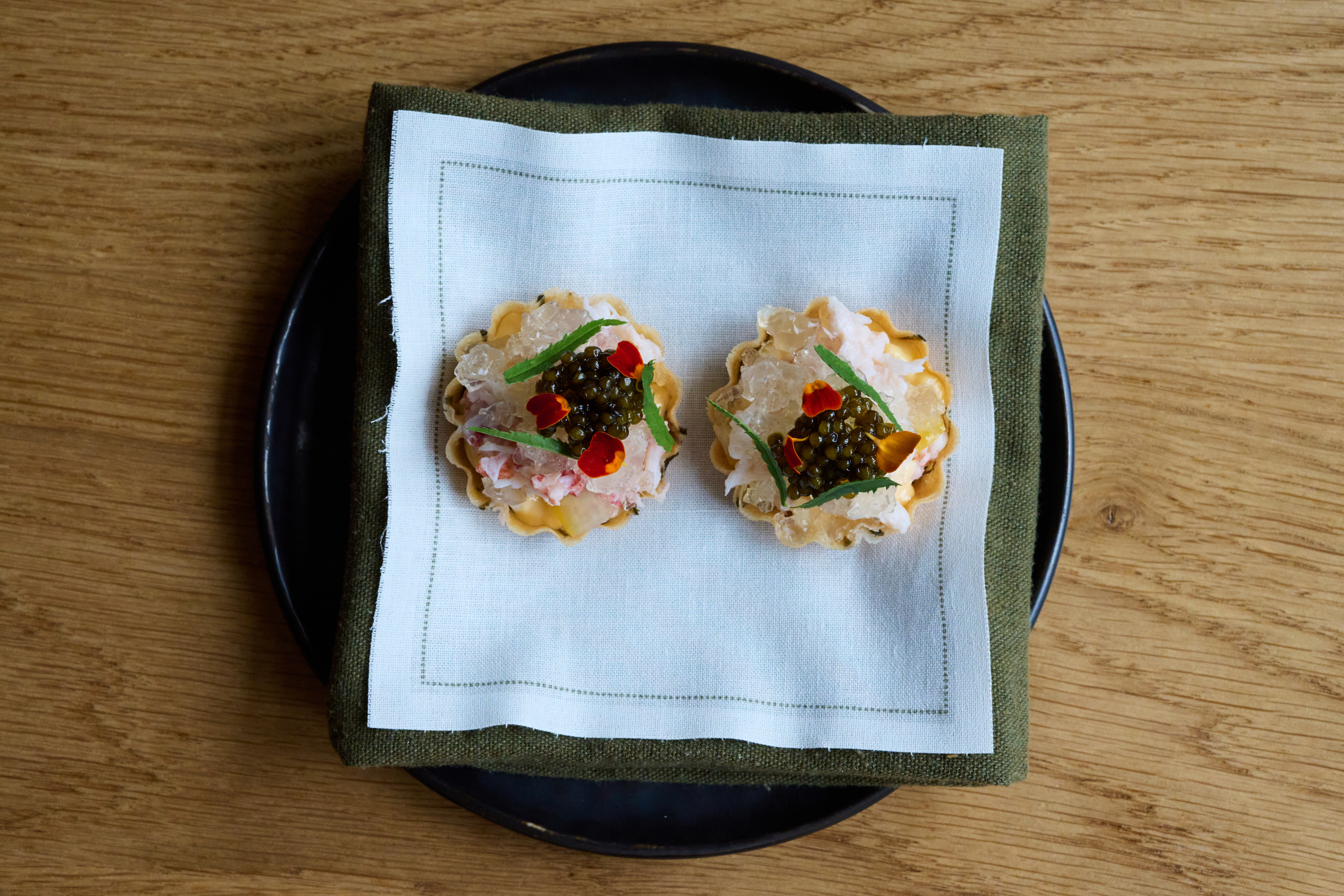 Maré, Hove restaurant lobster tartlets