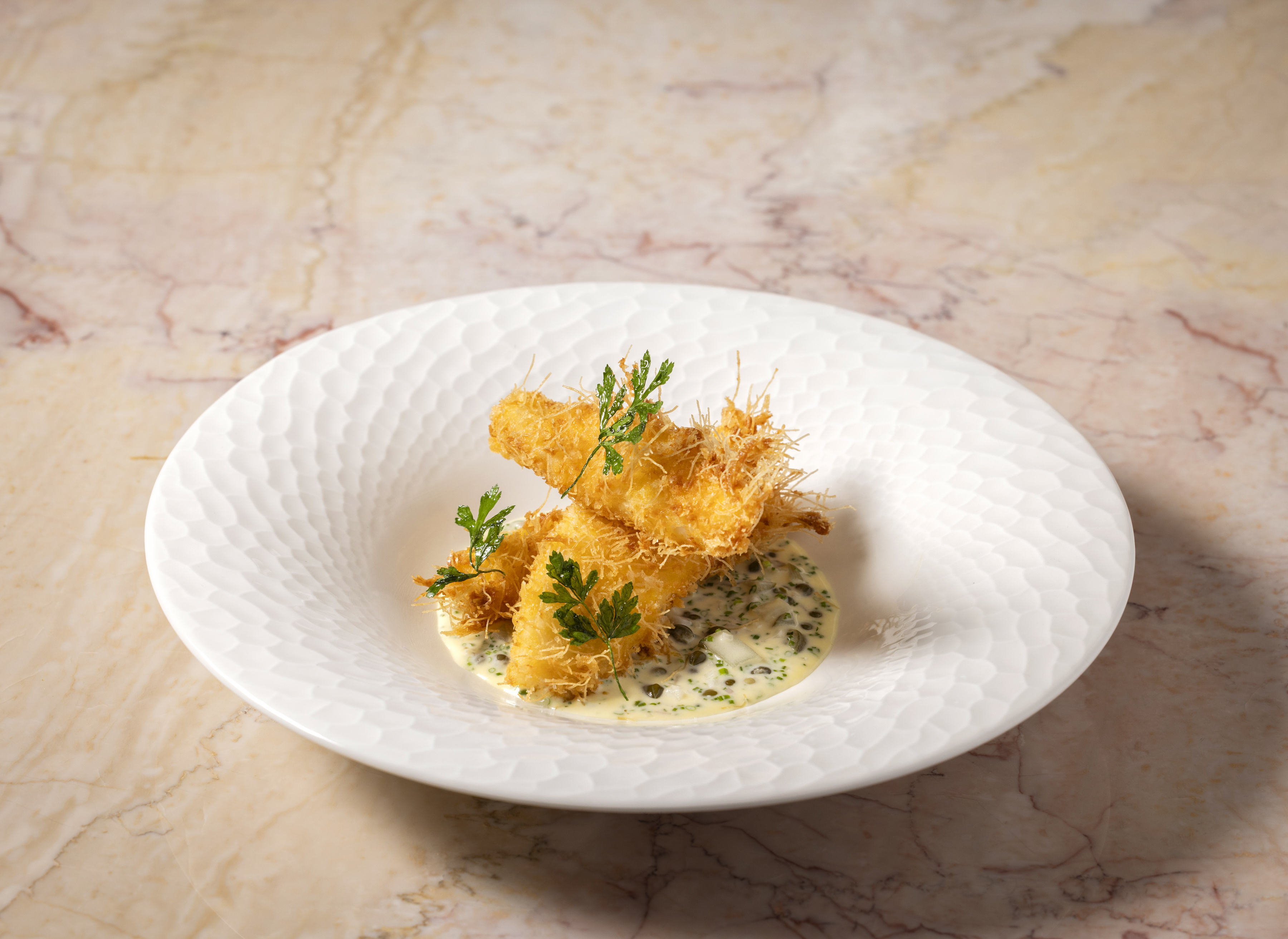 John Dory Fish Fingers at Rosi The Beaumont.