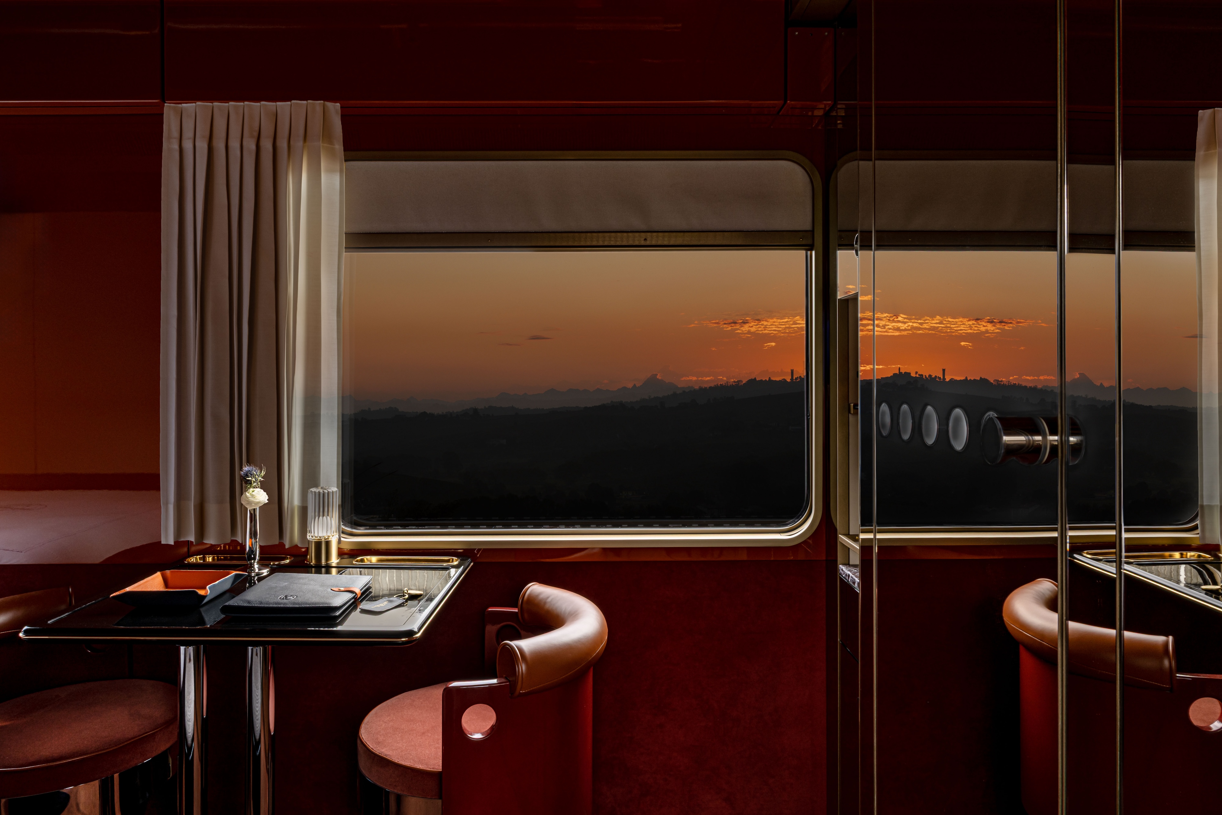 Inside luxury rail travel experience La Dolce Vita Orient Express.