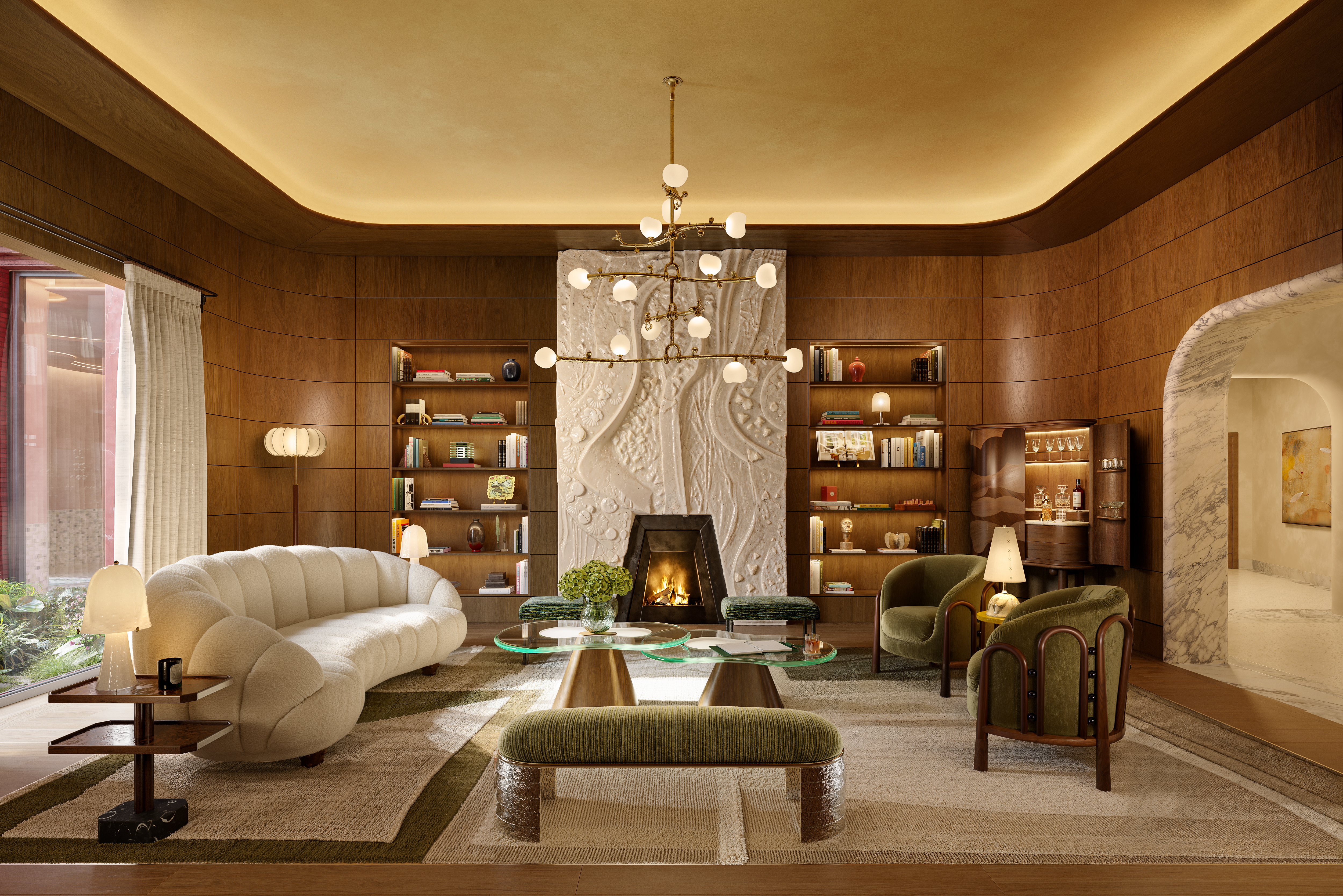 The Library Room at The Capston Nine Elms.
