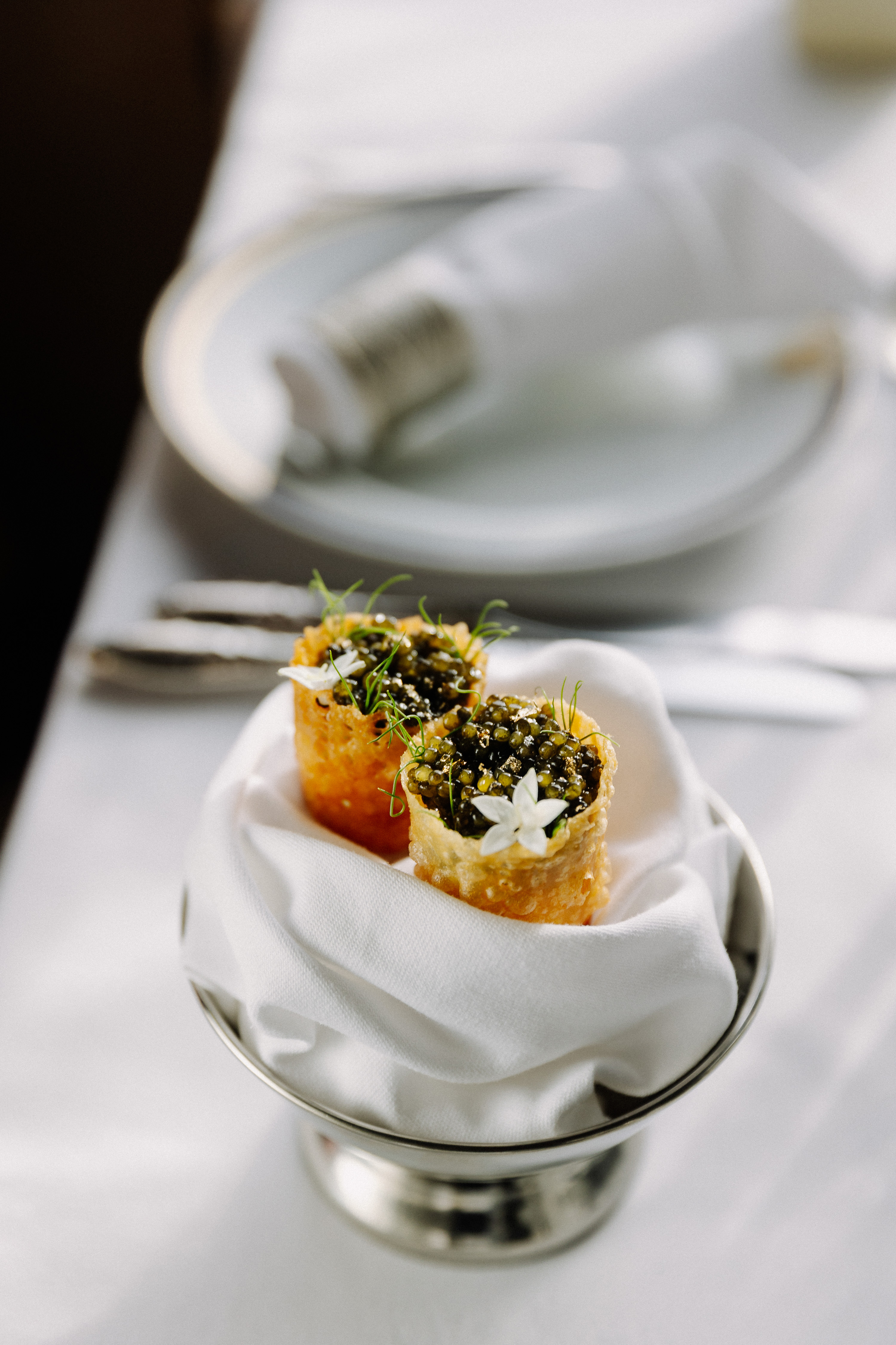 The most luxurious rail travel including cuisine on the Golden Eagle Silk Road Express.