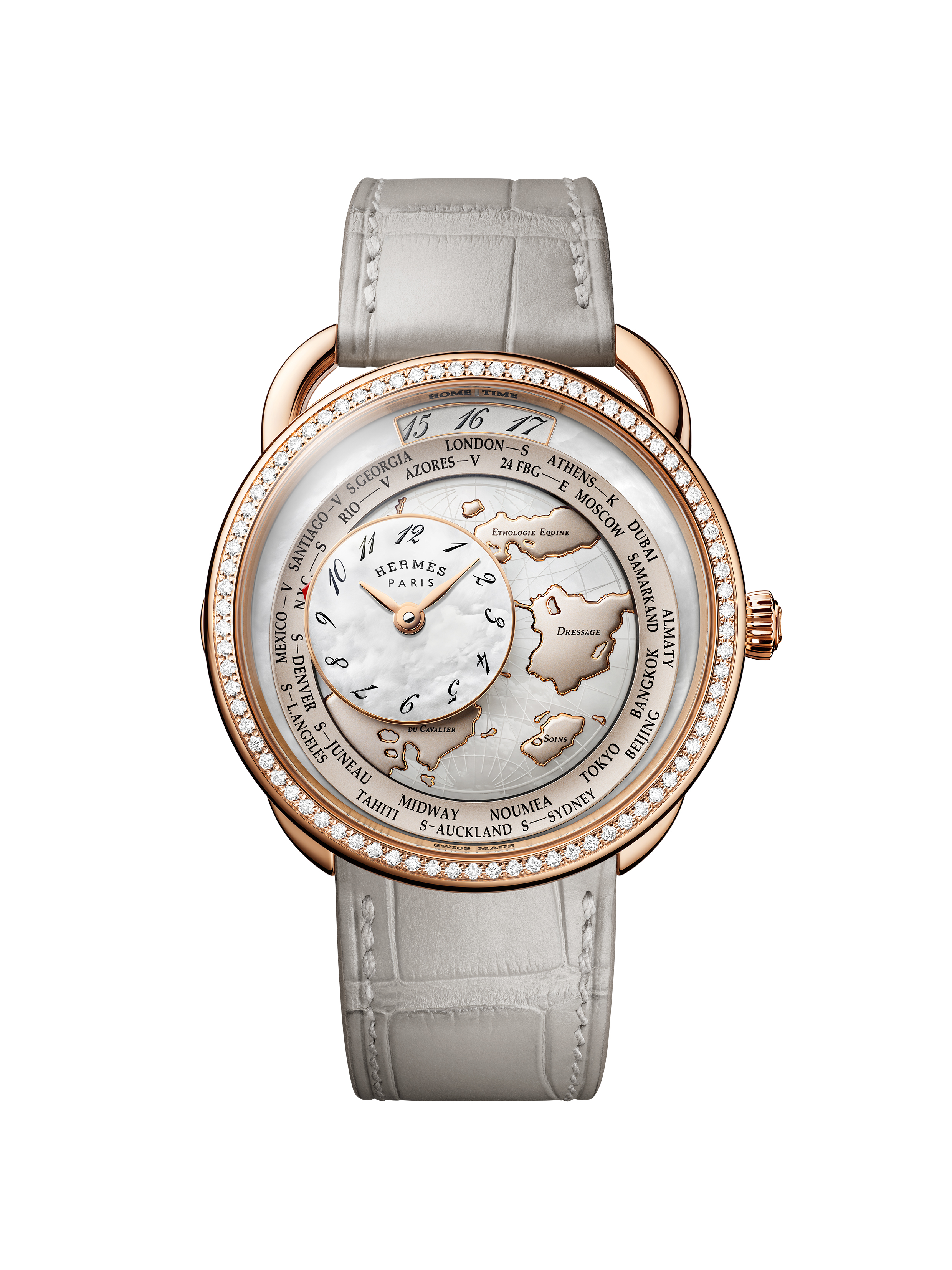 Hermès world time watches.