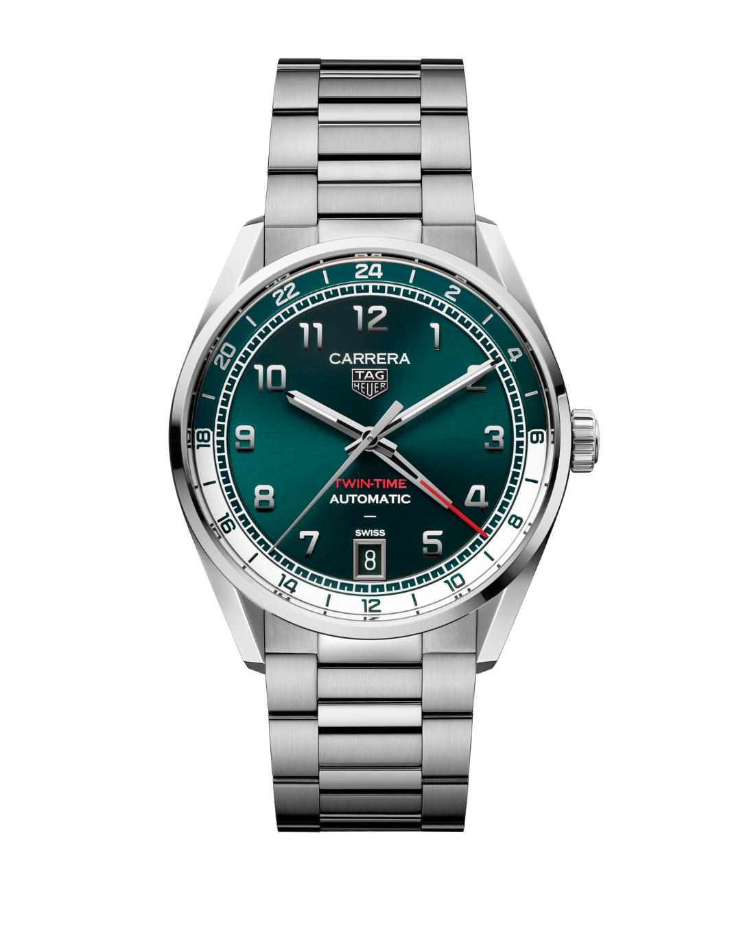 TAG Heuer world time watches. 