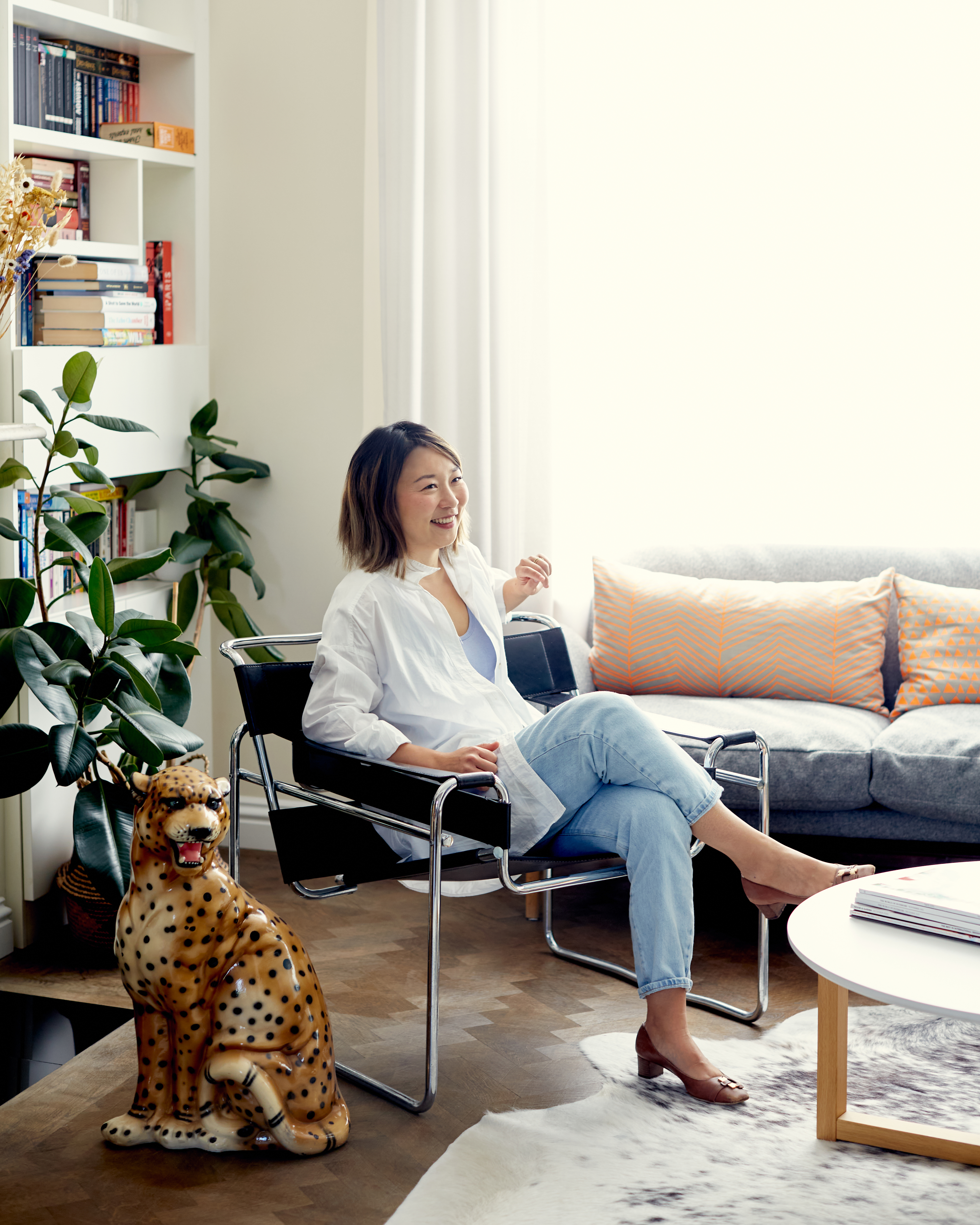 At home with Vinterior Sandrine Zhang Ferron. ©Vinterior