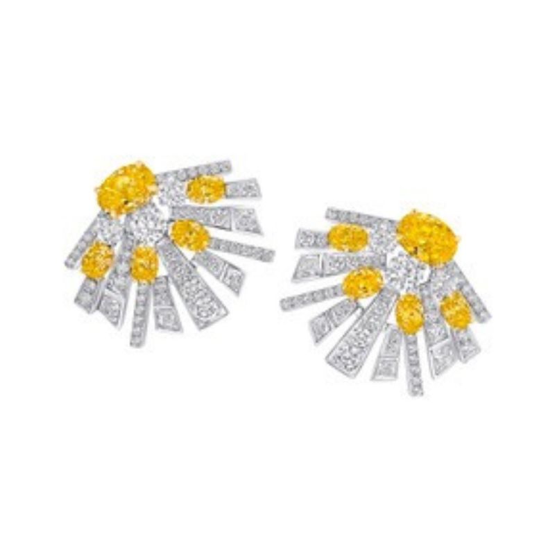 Graff coloured gemstone jewellery. 