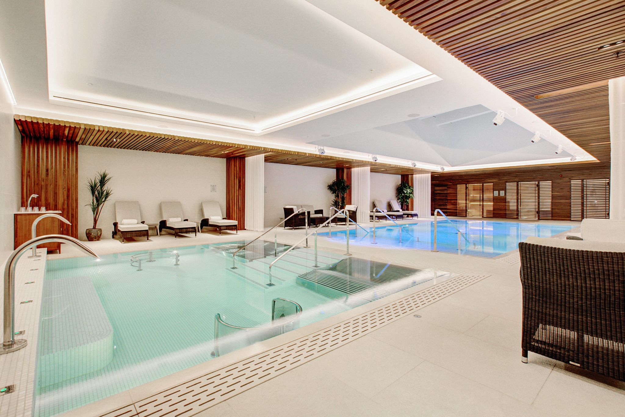 Riverstone Living pool and wellness area. 