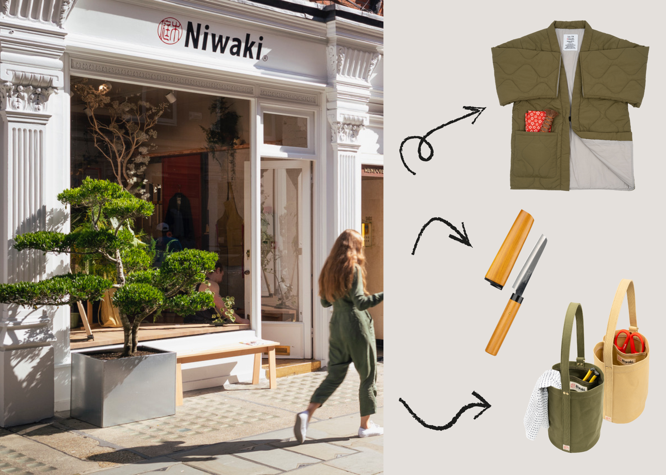 Niwaki, Christmas Shop on Chiltern Street.