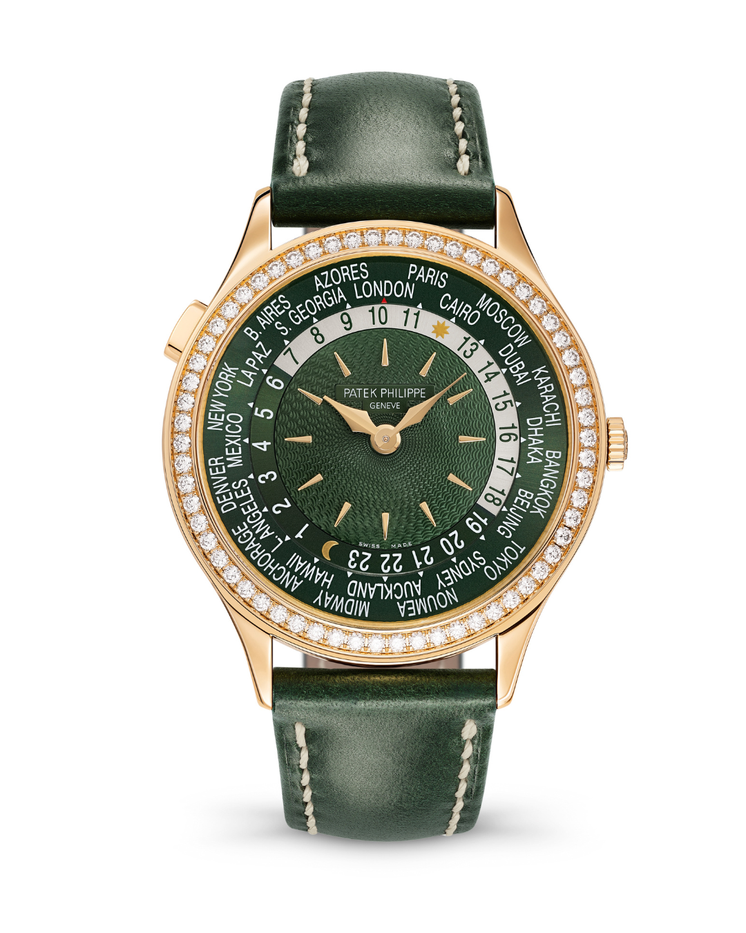 Patek Philippe world time watches. 