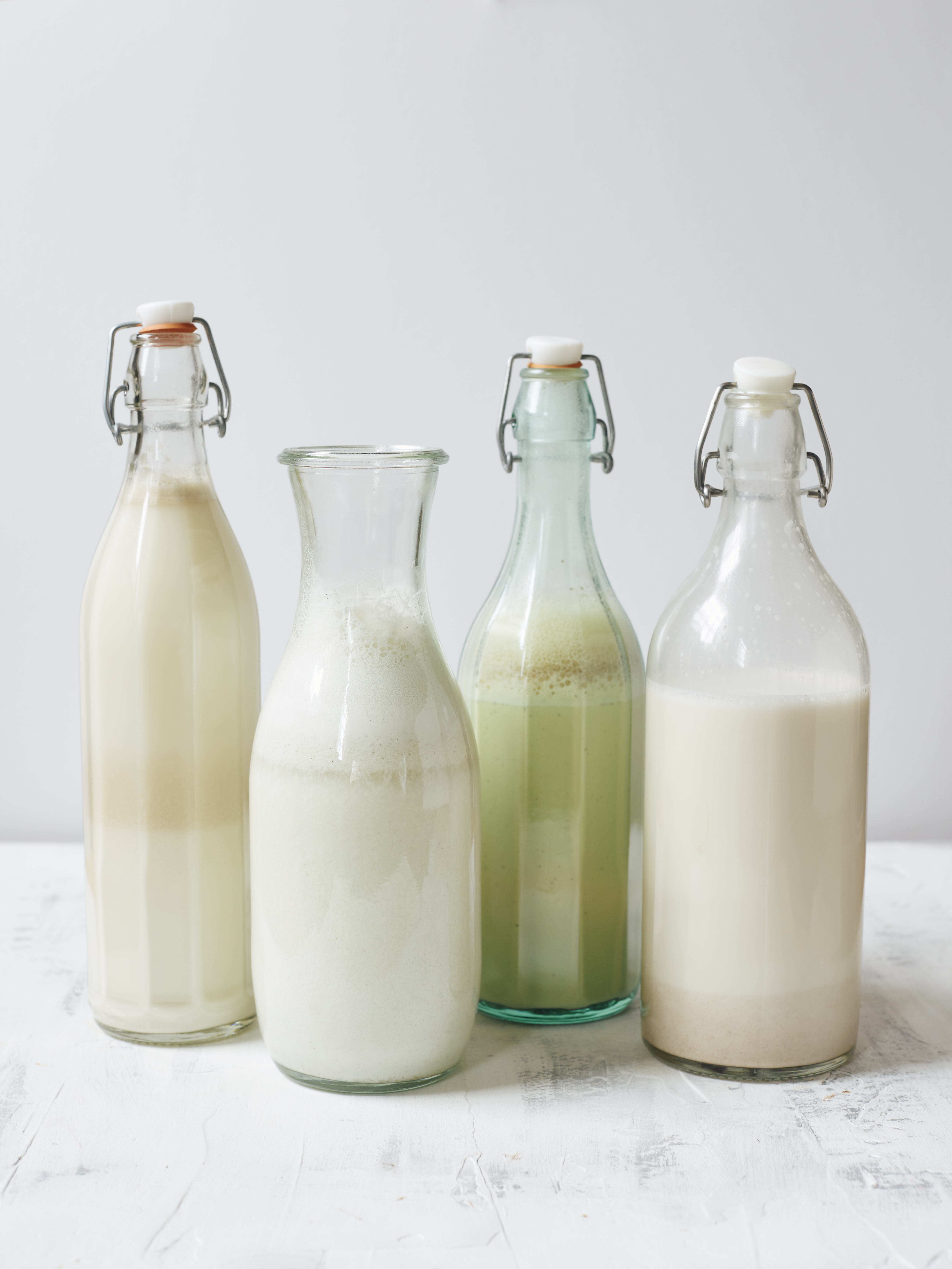 Milks made by a plant-based chef. 